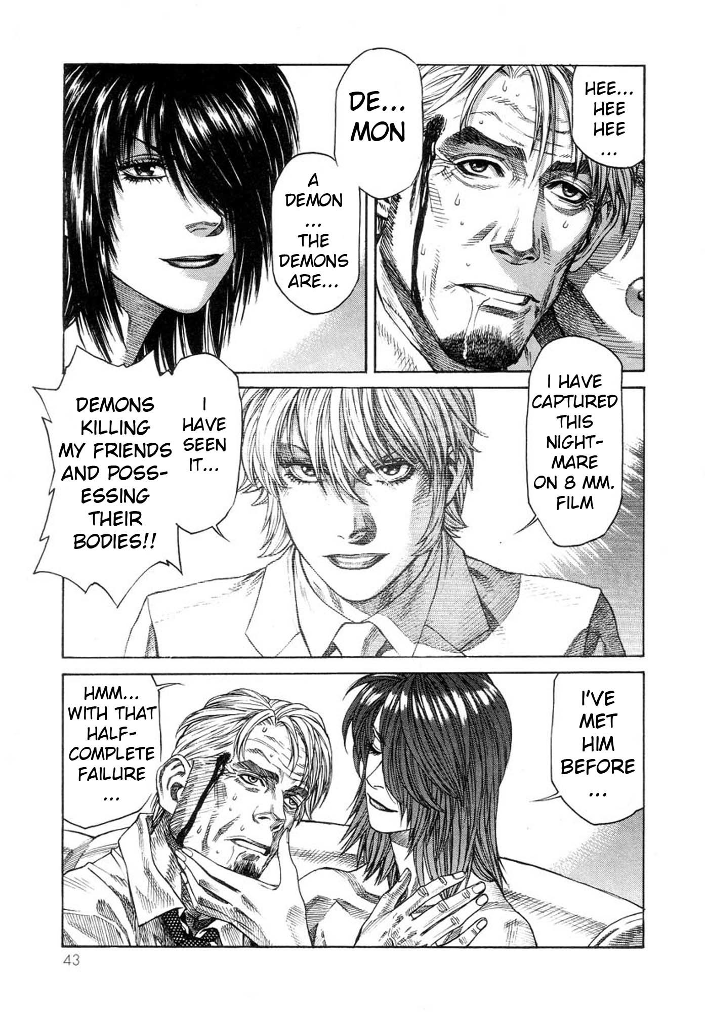 Amon - Devilman Mokushiroku Chapter 35 page 40 - Chapter 35: Demon... Or Human...