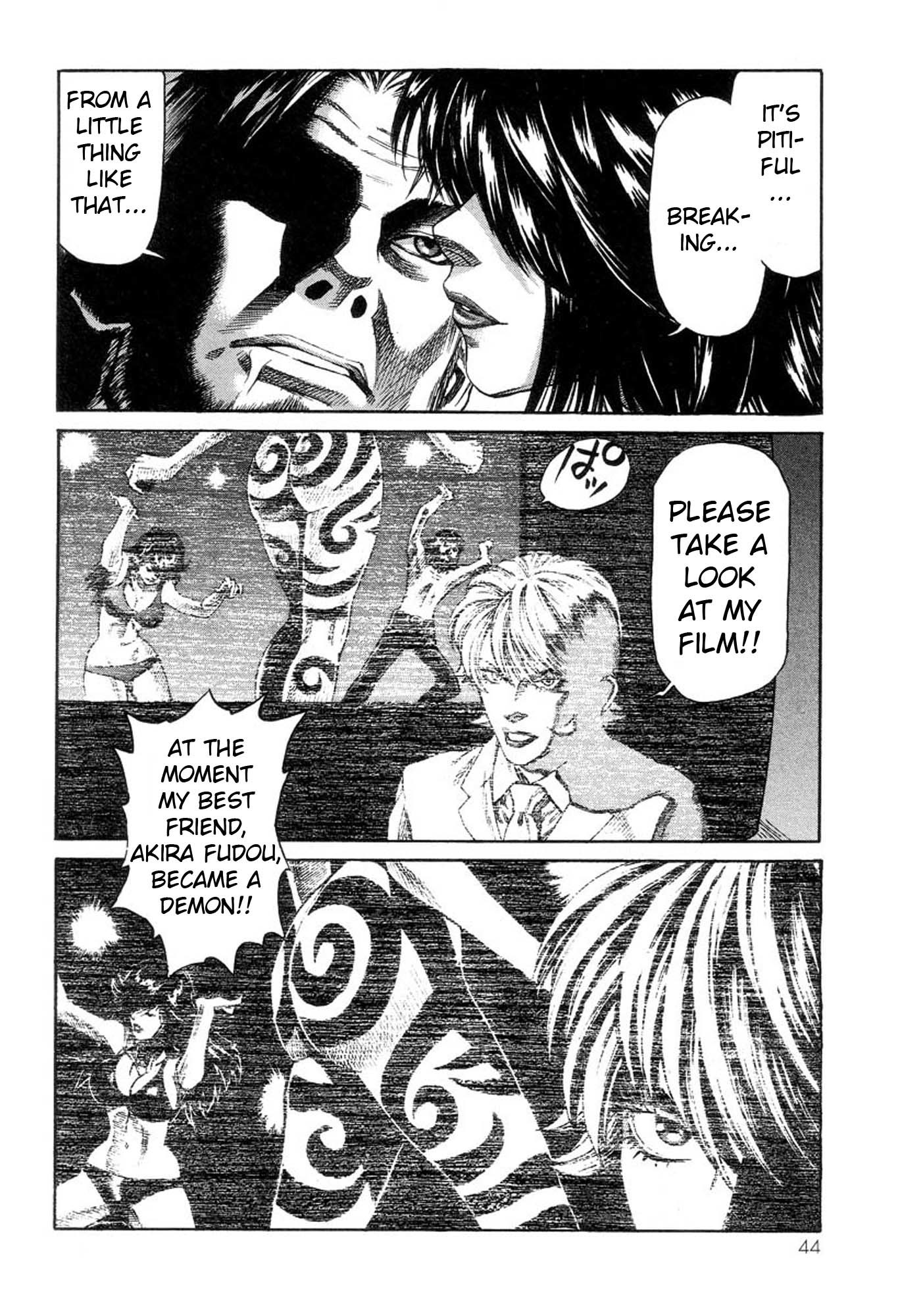 Amon - Devilman Mokushiroku Chapter 35 page 41 - Chapter 35: Demon... Or Human...