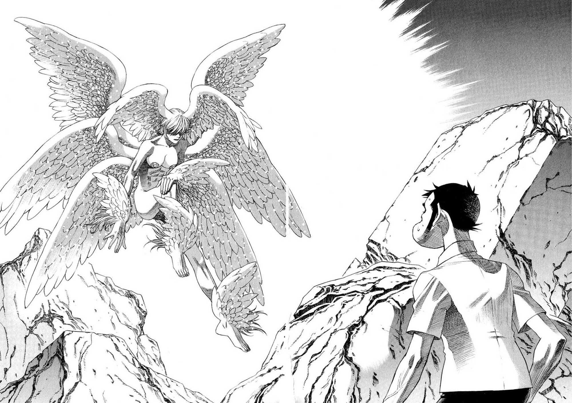 Amon - Devilman Mokushiroku Chapter 36 page 23 - Chapter 36: Just For Love