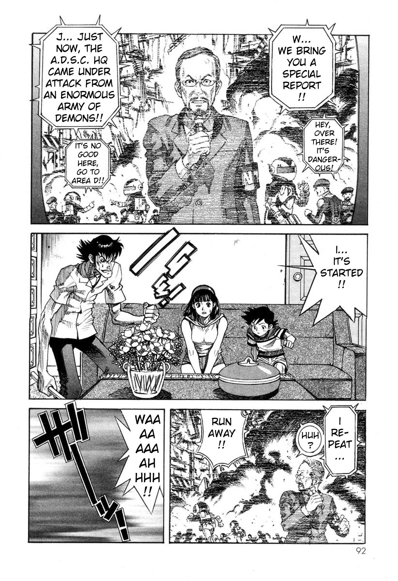 Amon - Devilman Mokushiroku Chapter 37 page 12 - Chapter 37: Fully Becoming a Demon