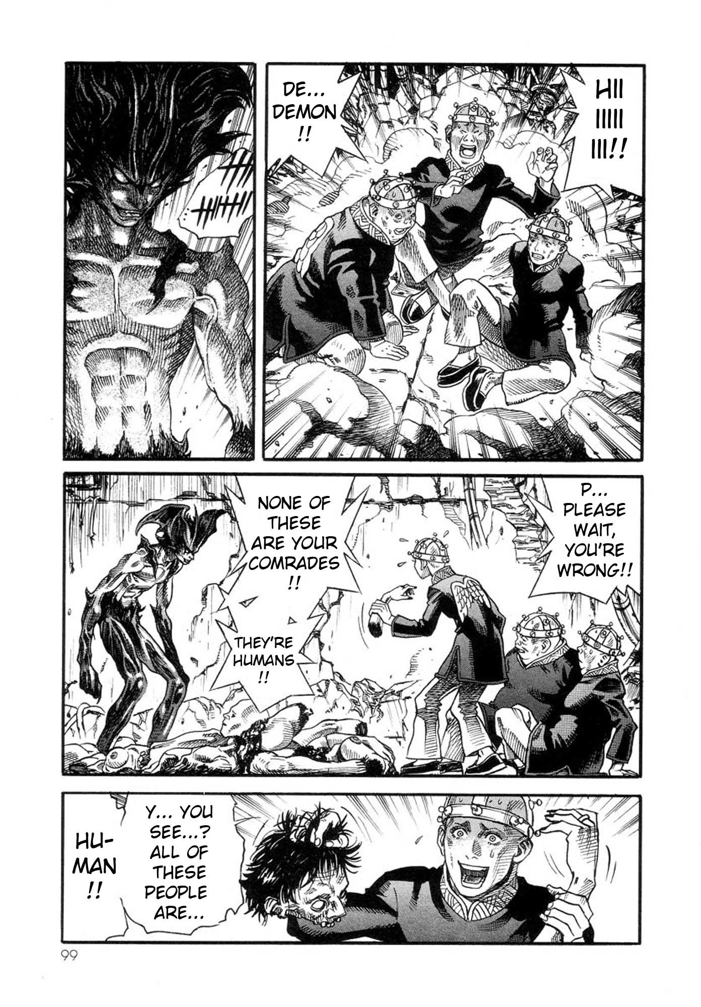 Amon - Devilman Mokushiroku Chapter 37 page 19 - Chapter 37: Fully Becoming a Demon