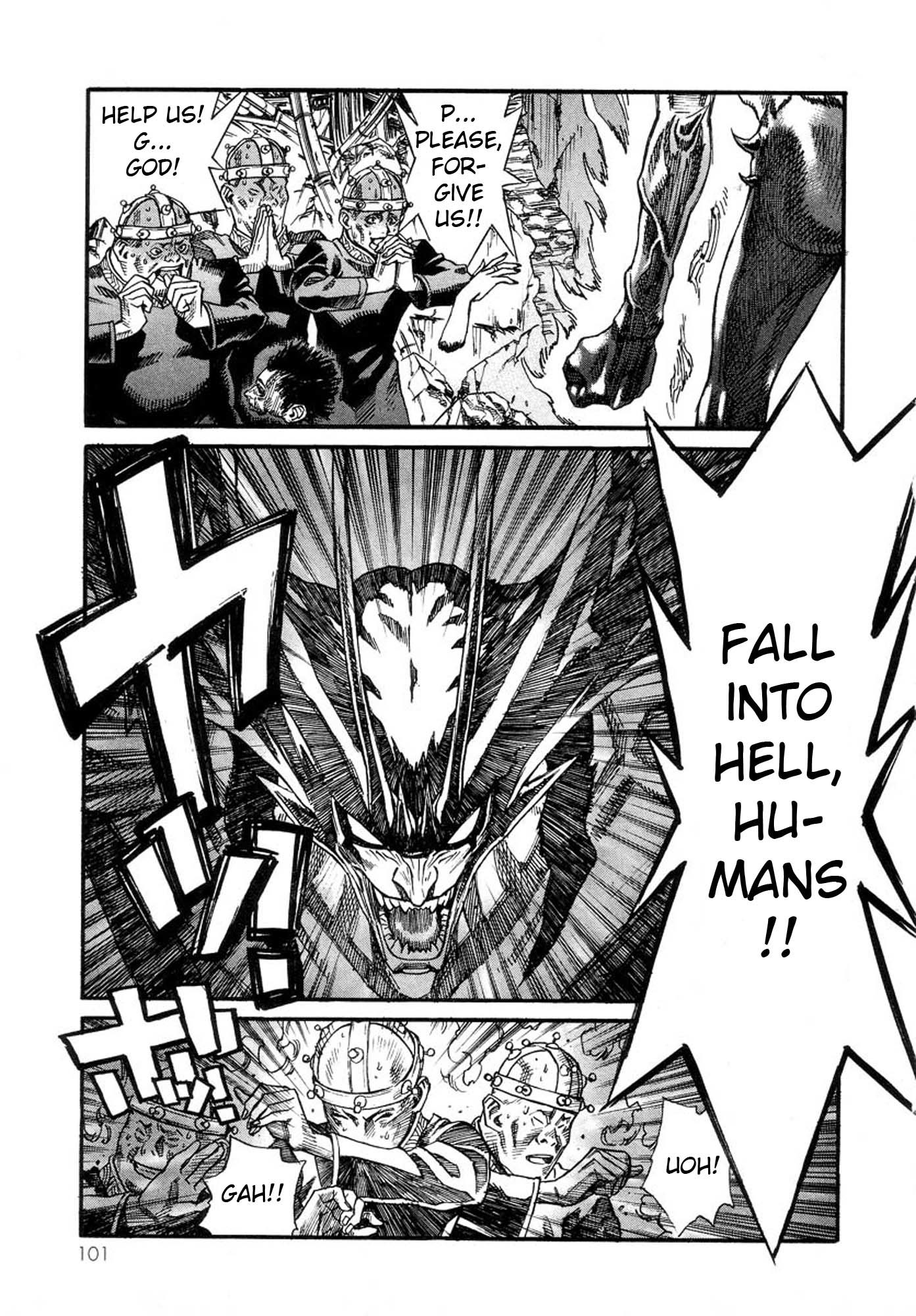 Amon - Devilman Mokushiroku Chapter 37 page 21 - Chapter 37: Fully Becoming a Demon