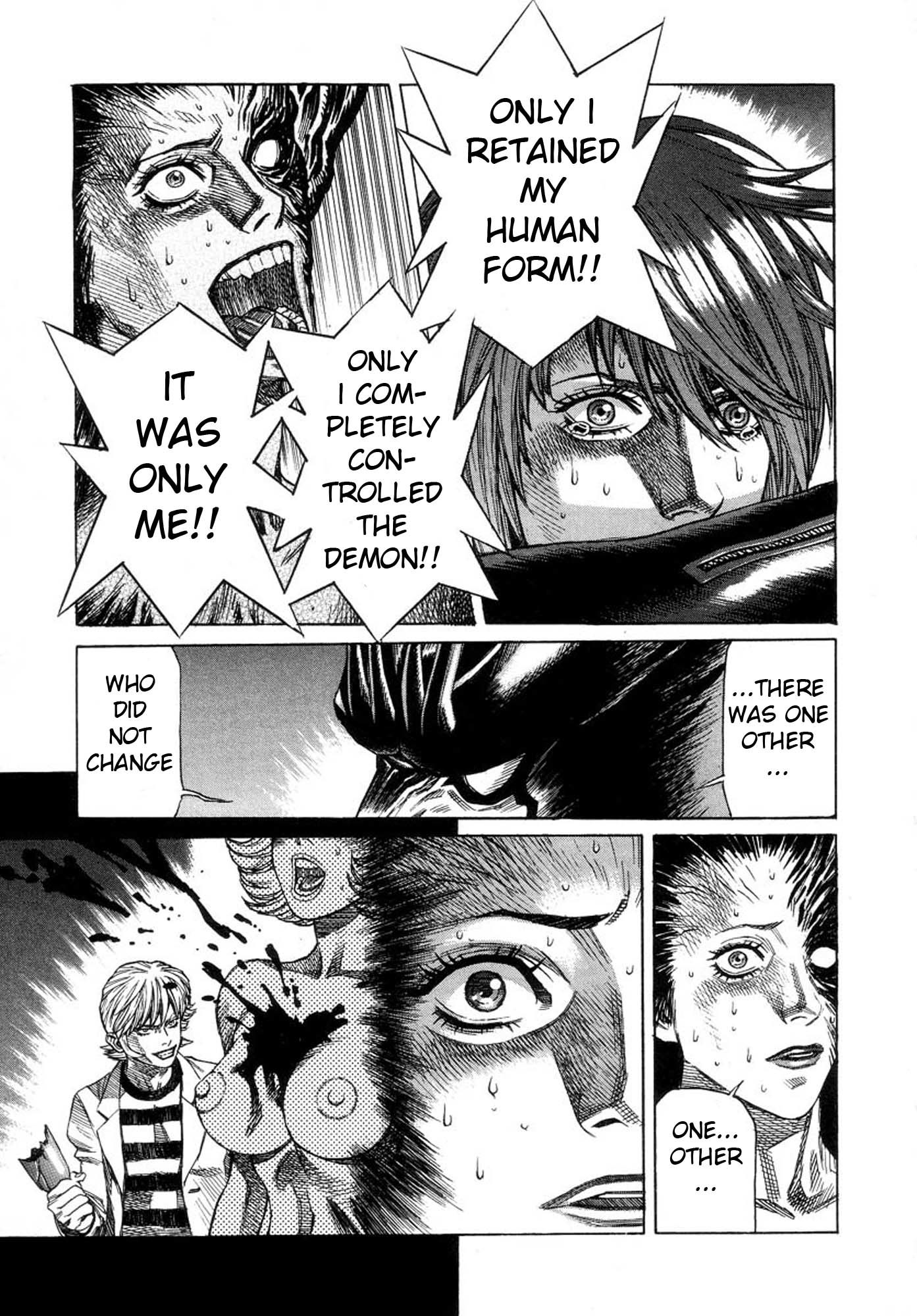 Amon - Devilman Mokushiroku Chapter 38 page 11 - Chapter 38: Cadney's Darkness