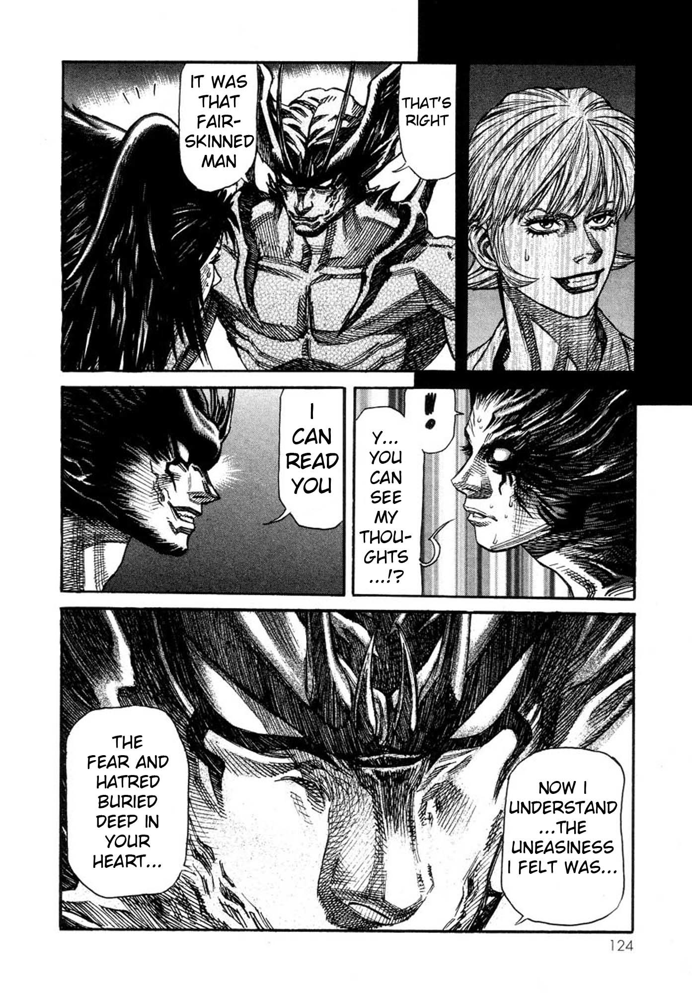 Amon - Devilman Mokushiroku Chapter 38 page 12 - Chapter 38: Cadney's Darkness