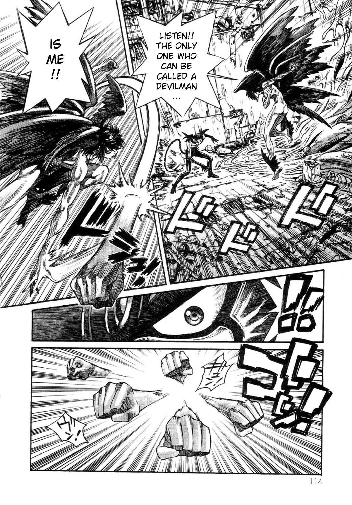Amon - Devilman Mokushiroku Chapter 38 page 2 - Chapter 38: Cadney's Darkness