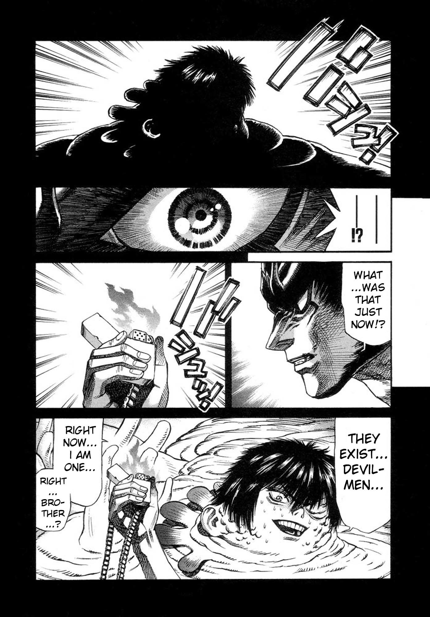 Amon - Devilman Mokushiroku Chapter 38 page 25 - Chapter 38: Cadney's Darkness