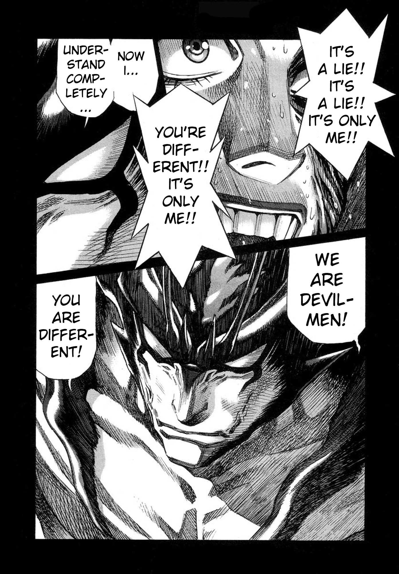 Amon - Devilman Mokushiroku Chapter 38 page 29 - Chapter 38: Cadney's Darkness