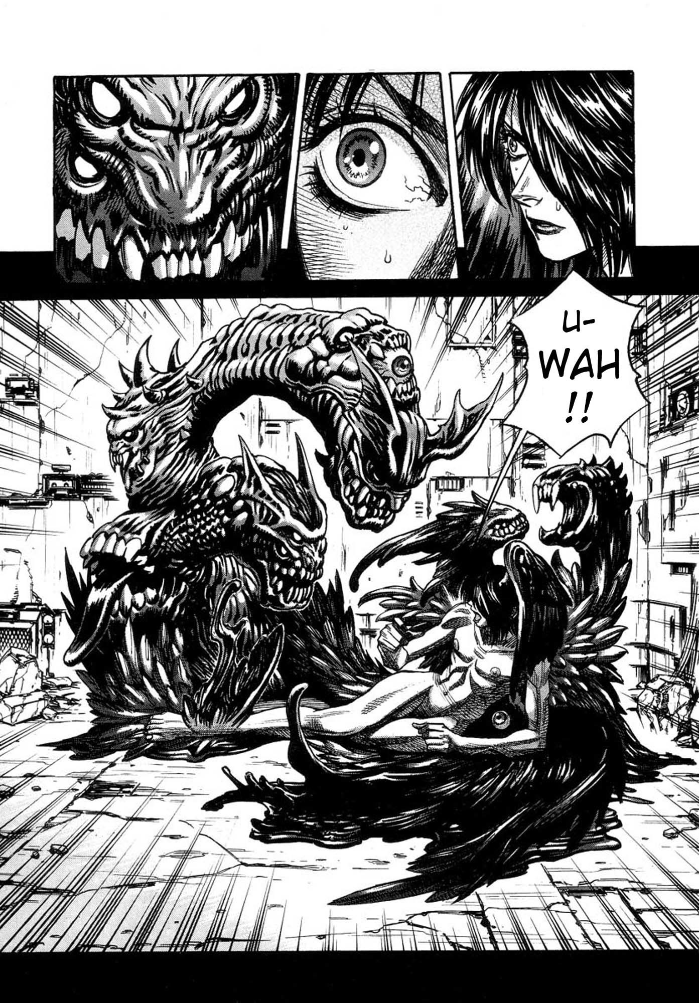 Amon - Devilman Mokushiroku Chapter 38 page 5 - Chapter 38: Cadney's Darkness
