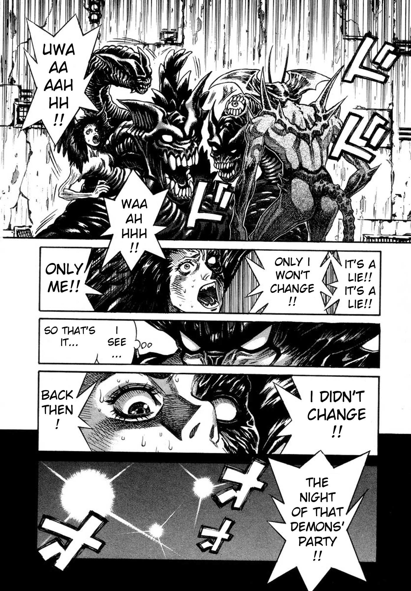 Amon - Devilman Mokushiroku Chapter 38 page 8 - Chapter 38: Cadney's Darkness