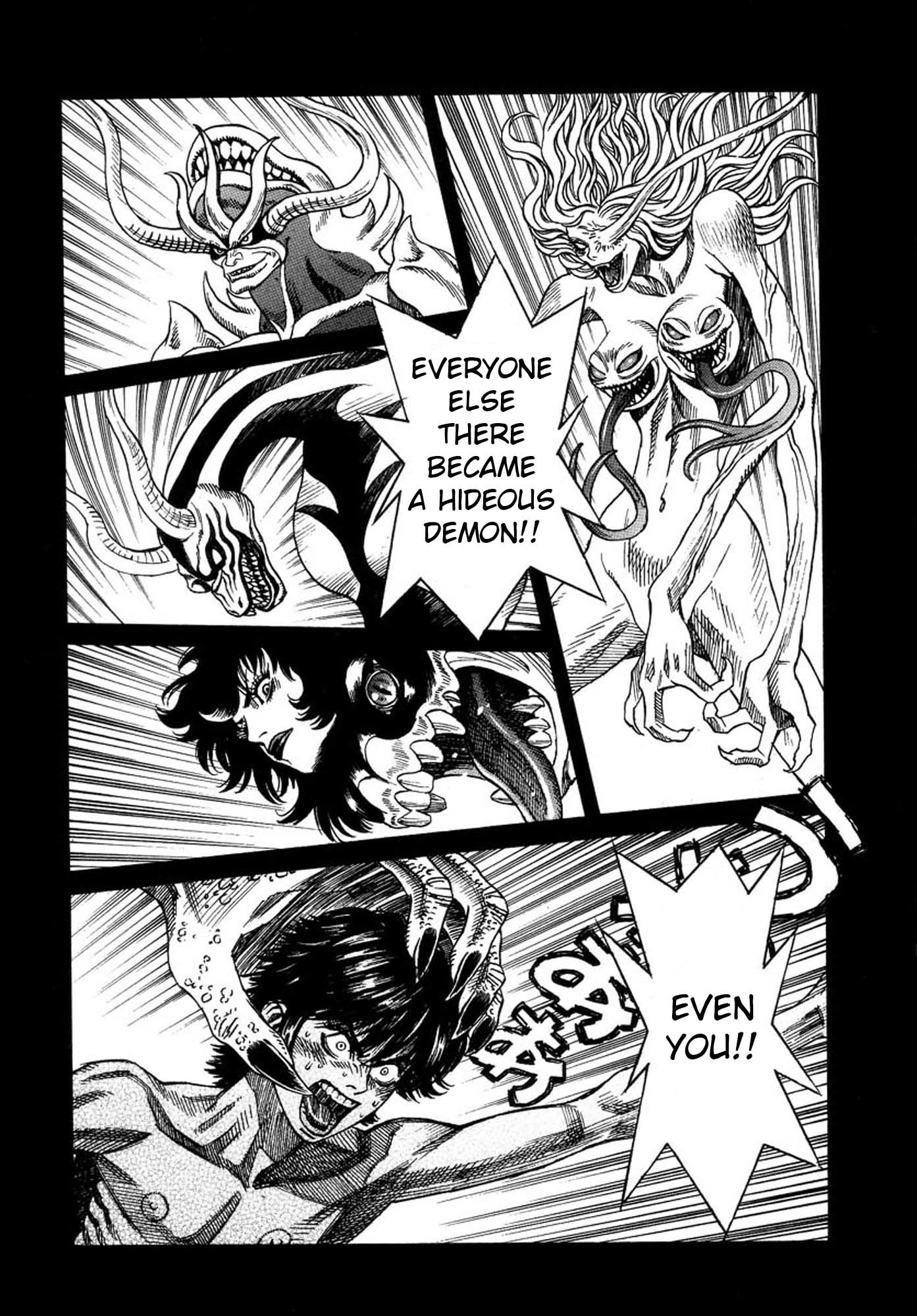 Amon - Devilman Mokushiroku Chapter 38 page 9 - Chapter 38: Cadney's Darkness