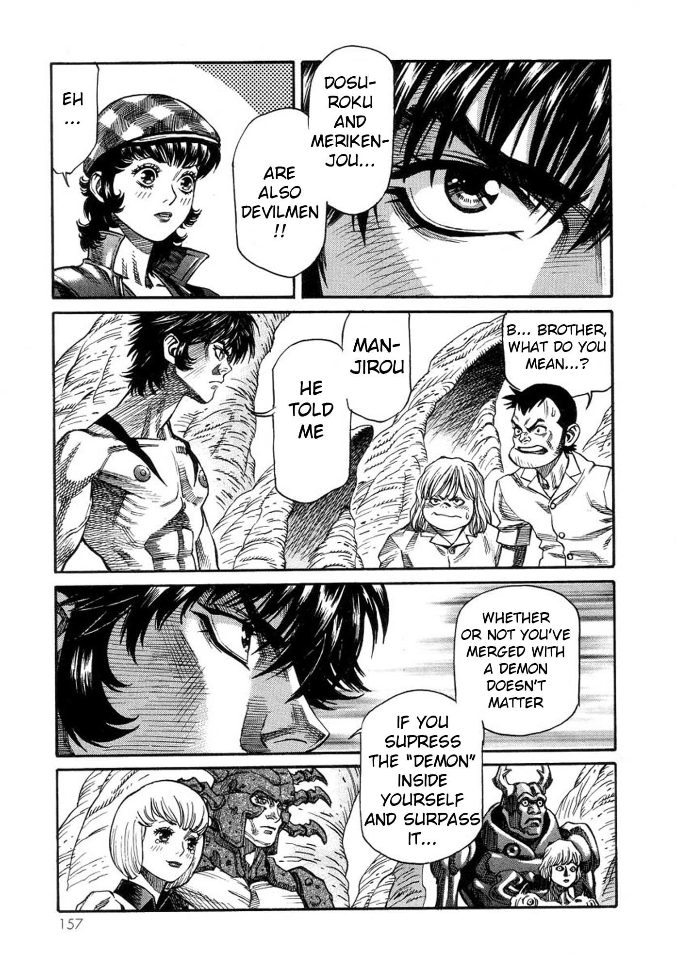Amon - Devilman Mokushiroku Chapter 39 page 13 - Chapter 39: Human and Demon
