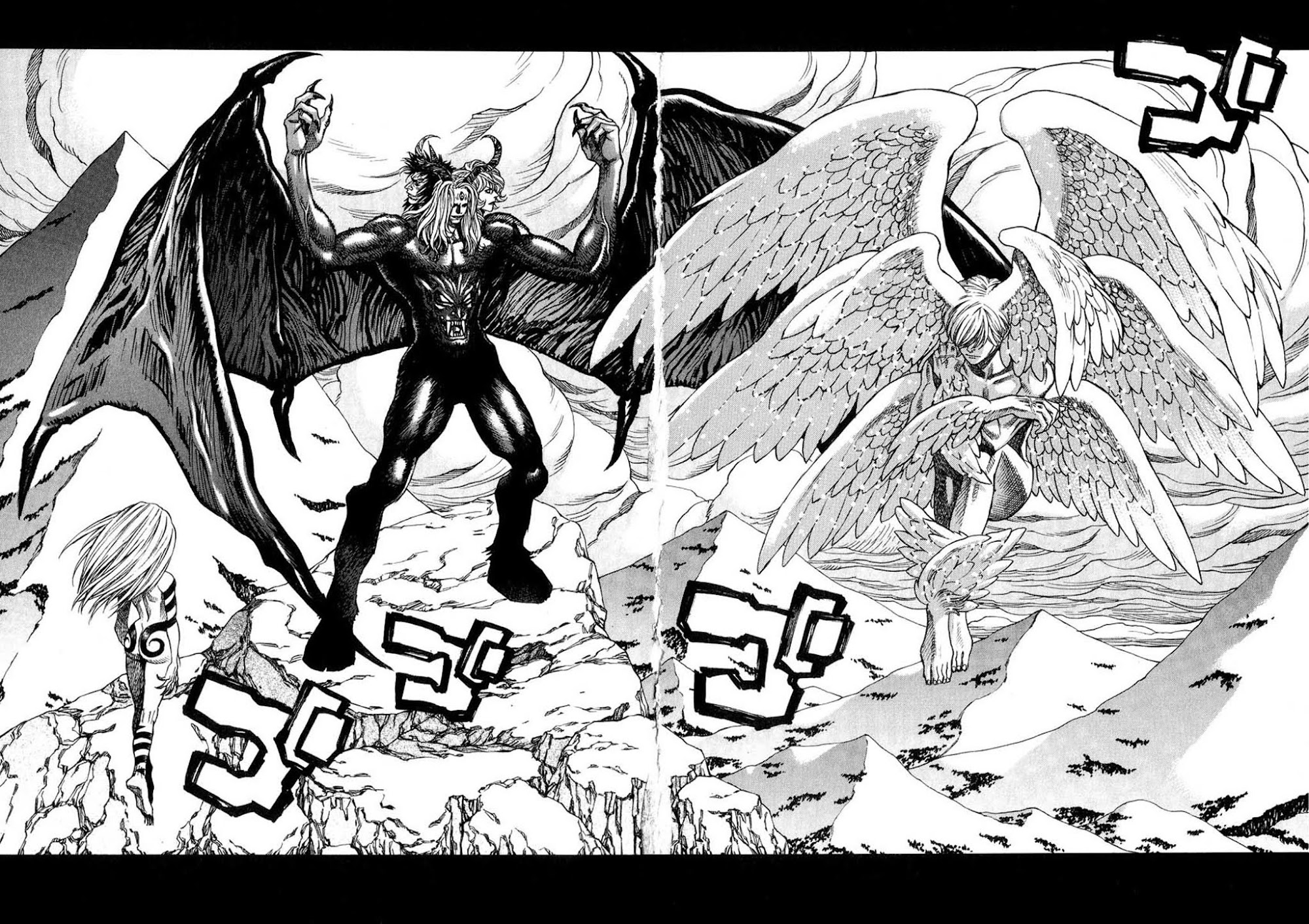 Amon - Devilman Mokushiroku Chapter 39 page 22 - Chapter 39: Human and Demon