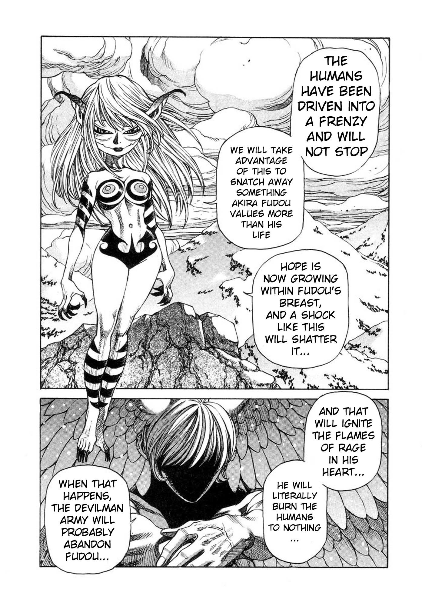 Amon - Devilman Mokushiroku Chapter 39 page 24 - Chapter 39: Human and Demon