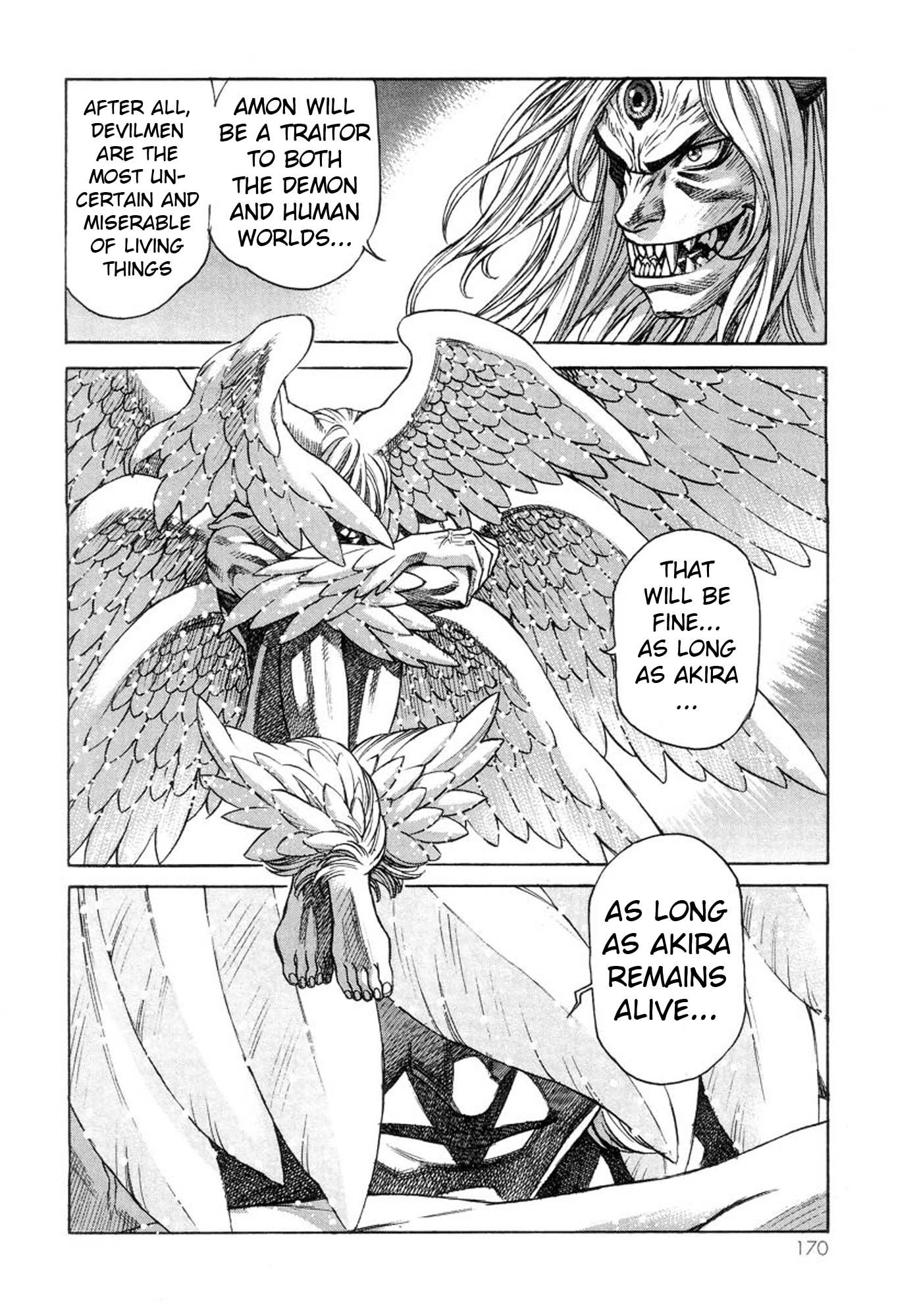 Amon - Devilman Mokushiroku Chapter 39 page 25 - Chapter 39: Human and Demon