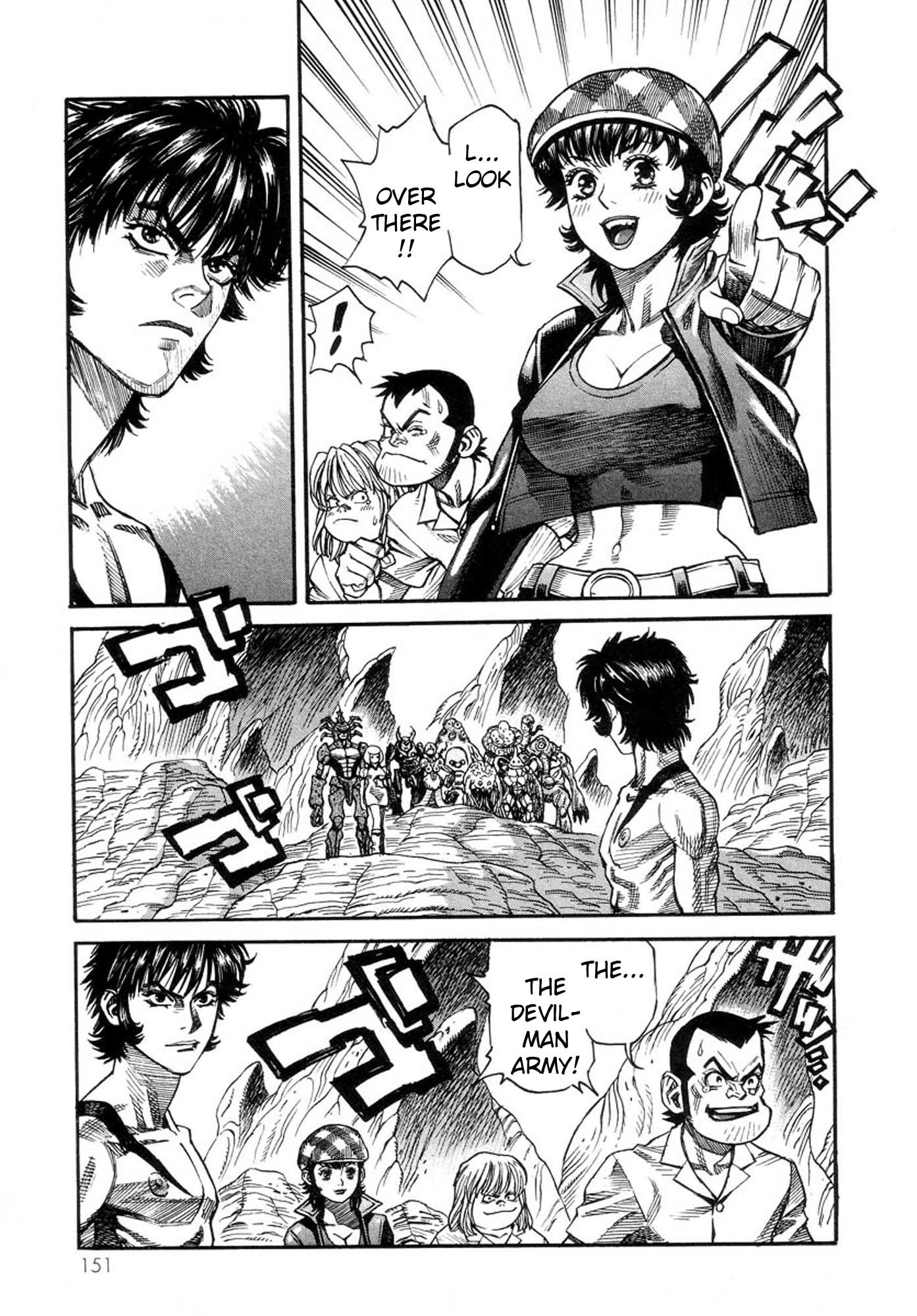 Amon - Devilman Mokushiroku Chapter 39 page 7 - Chapter 39: Human and Demon