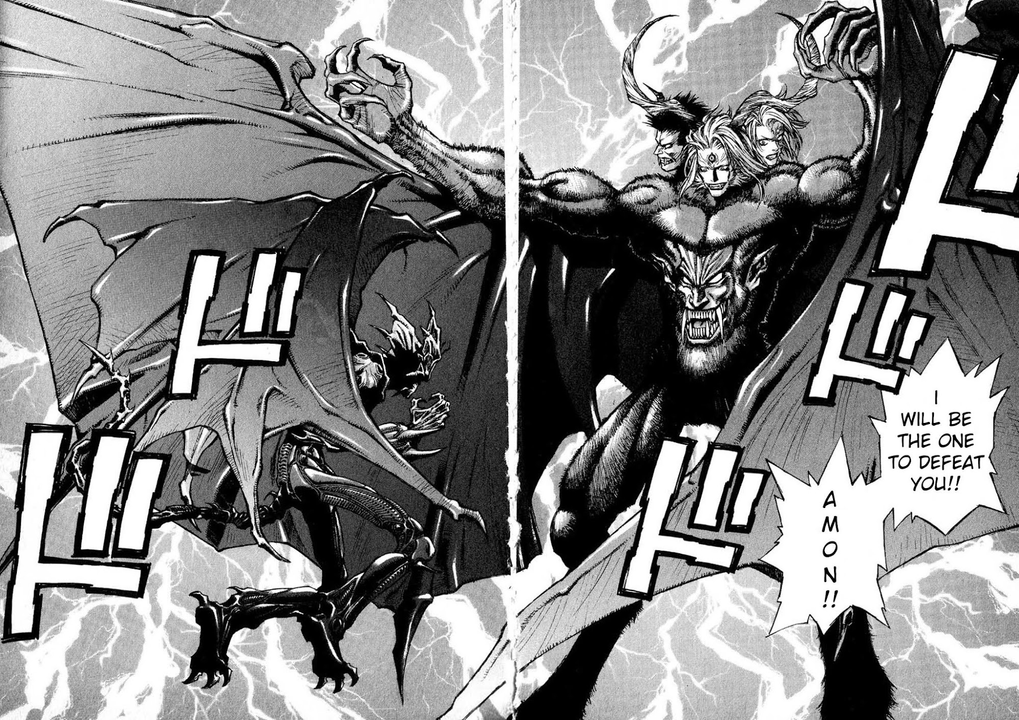 Amon - Devilman Mokushiroku Chapter 4 page 29 - Chapter 4: Two Beasts