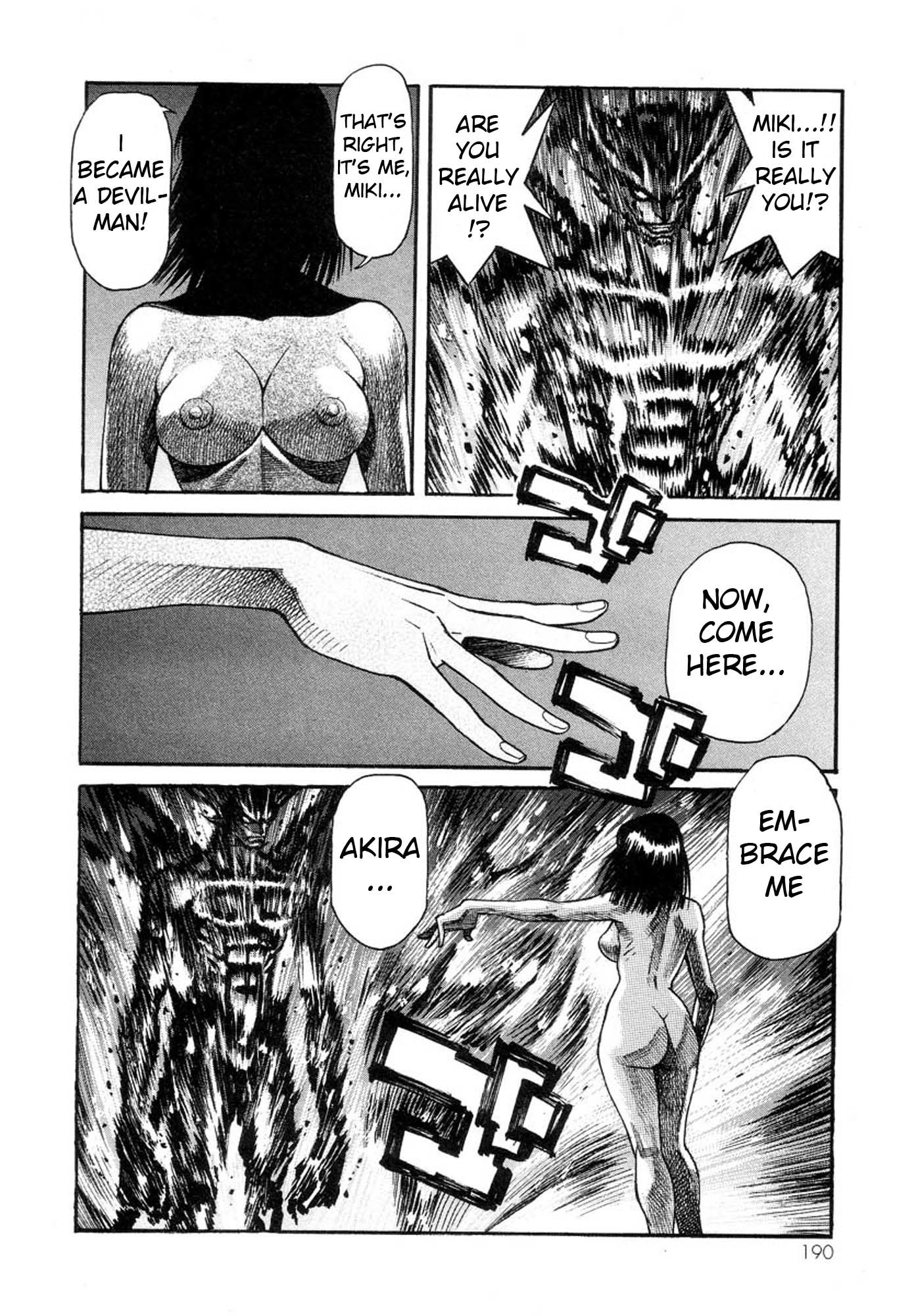 Amon - Devilman Mokushiroku Chapter 40 page 13 - Chapter 40: The Awakening Beast