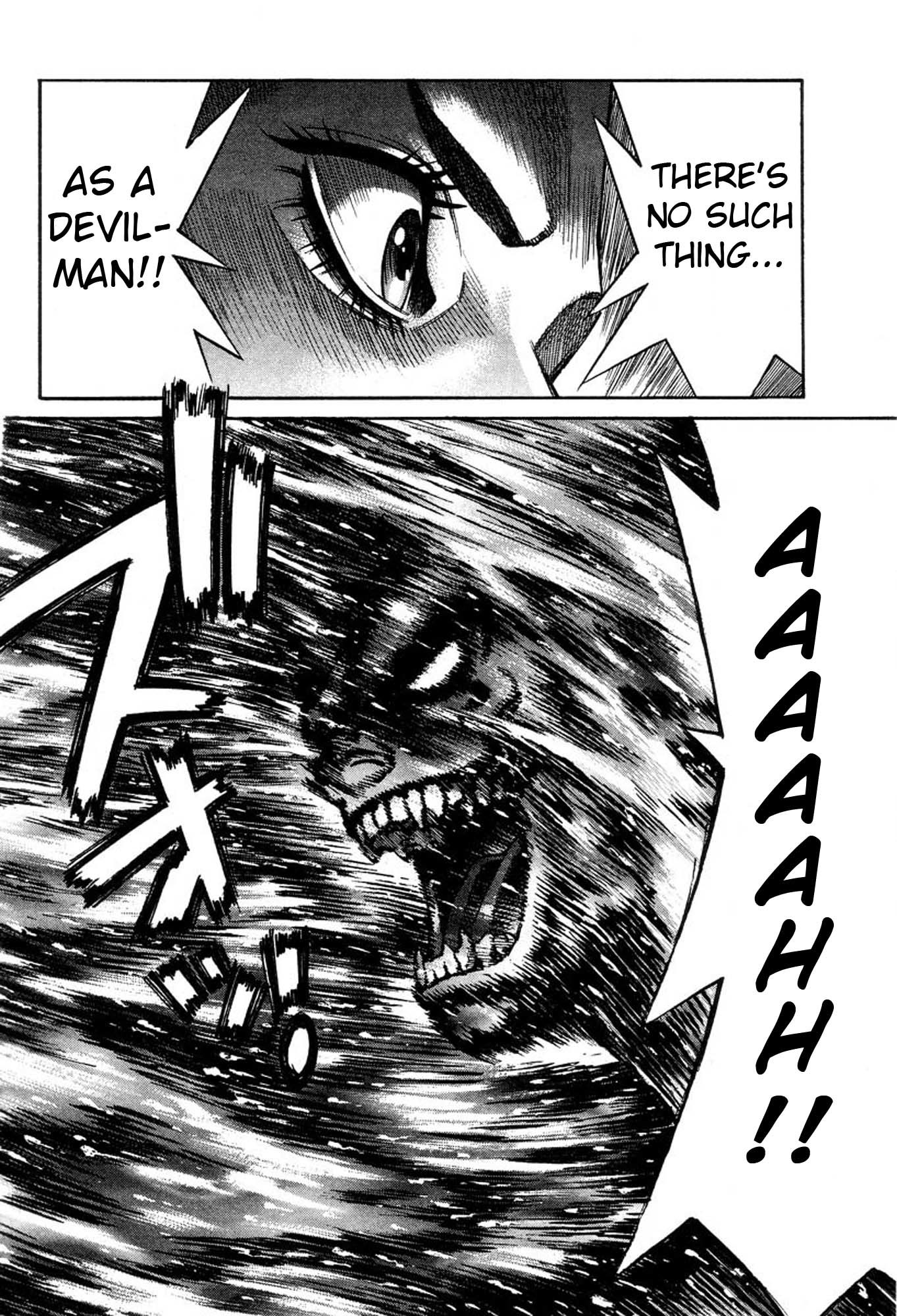 Amon - Devilman Mokushiroku Chapter 40 page 21 - Chapter 40: The Awakening Beast