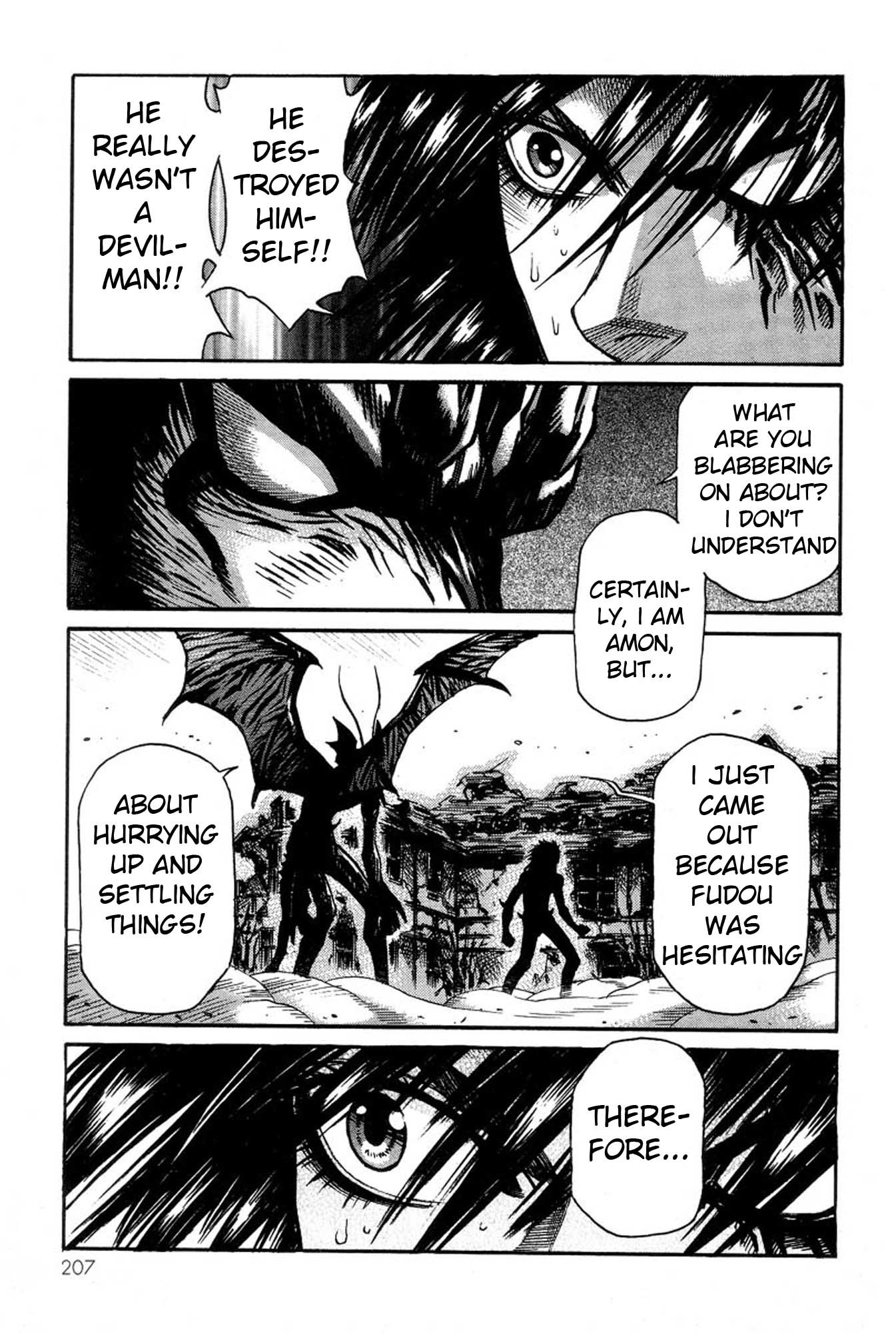 Amon - Devilman Mokushiroku Chapter 40 page 27 - Chapter 40: The Awakening Beast