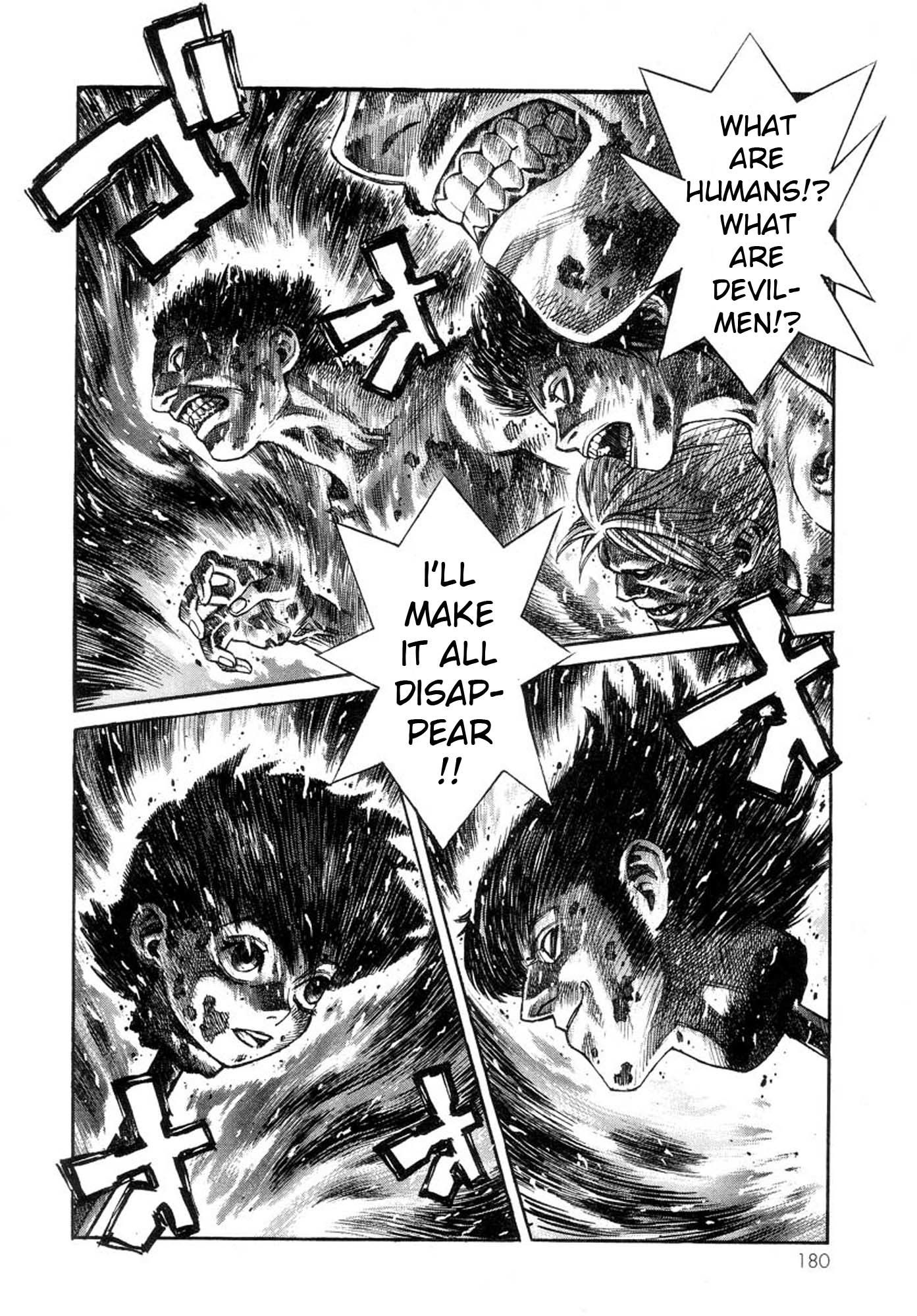 Amon - Devilman Mokushiroku Chapter 40 page 3 - Chapter 40: The Awakening Beast