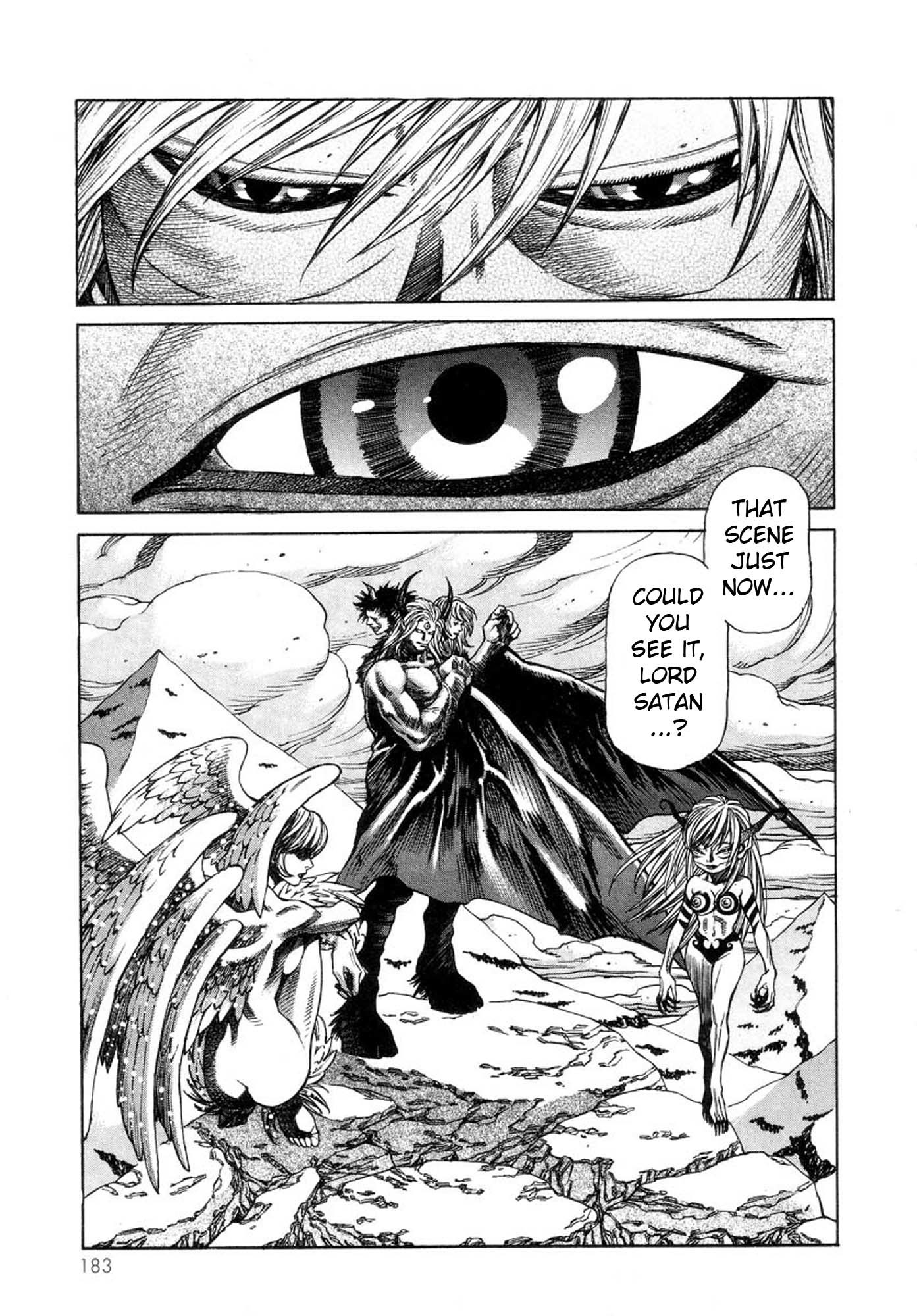 Amon - Devilman Mokushiroku Chapter 40 page 6 - Chapter 40: The Awakening Beast
