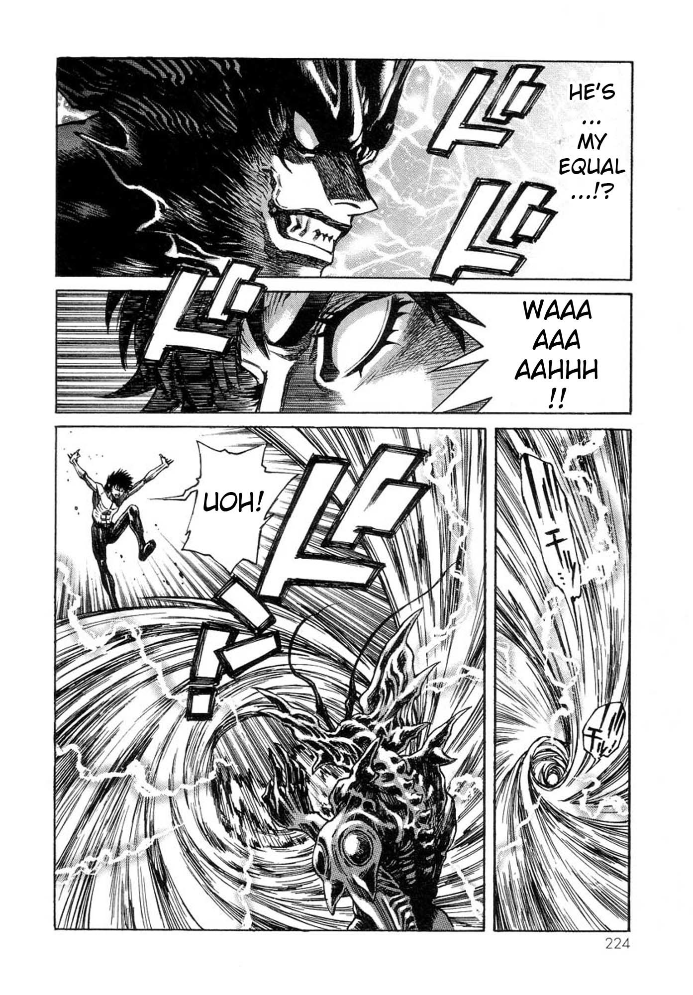 Amon - Devilman Mokushiroku Chapter 41 page 15 - Chapter 41: The Last Moment, The Moment of Beginning