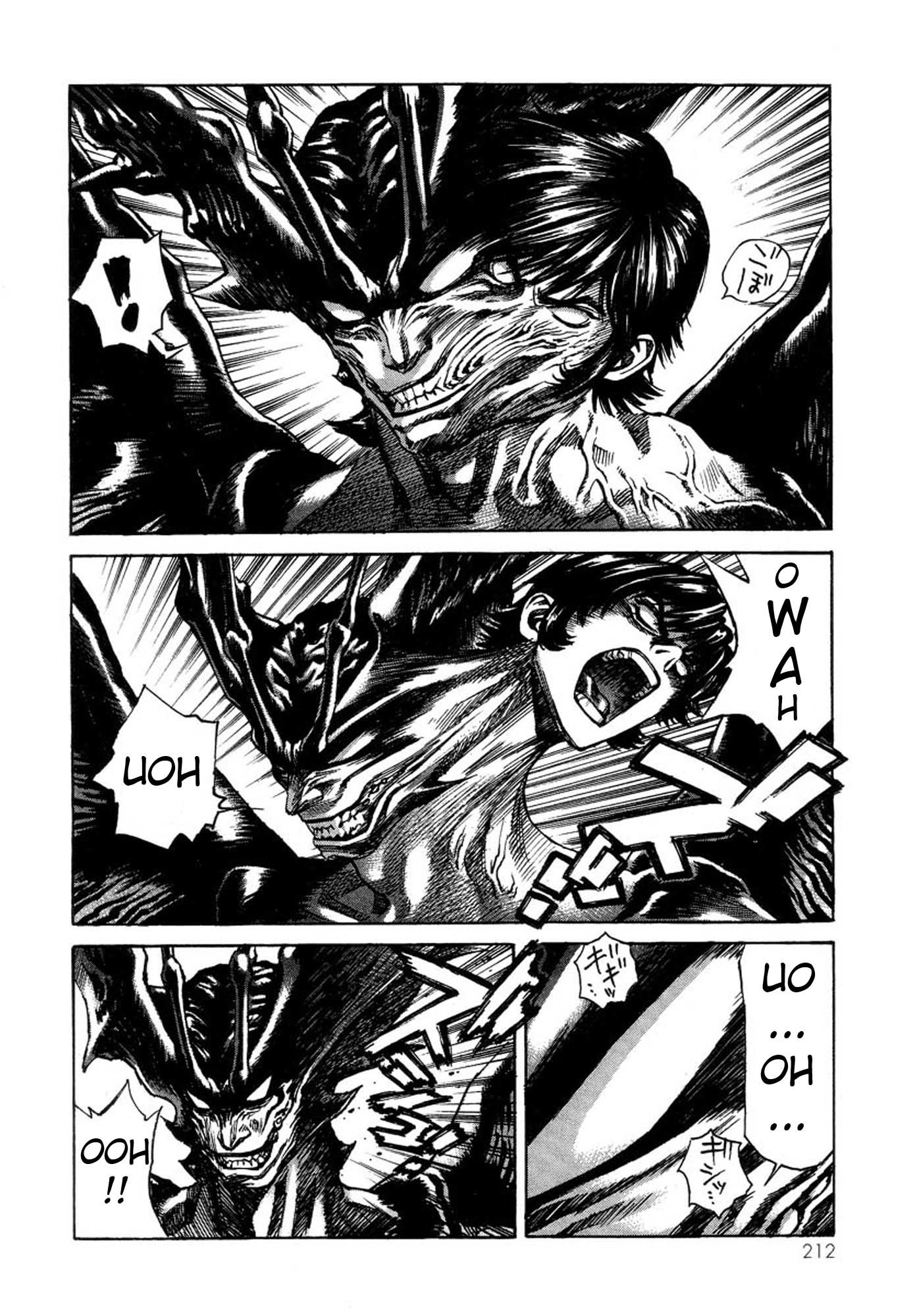 Amon - Devilman Mokushiroku Chapter 41 page 4 - Chapter 41: The Last Moment, The Moment of Beginning