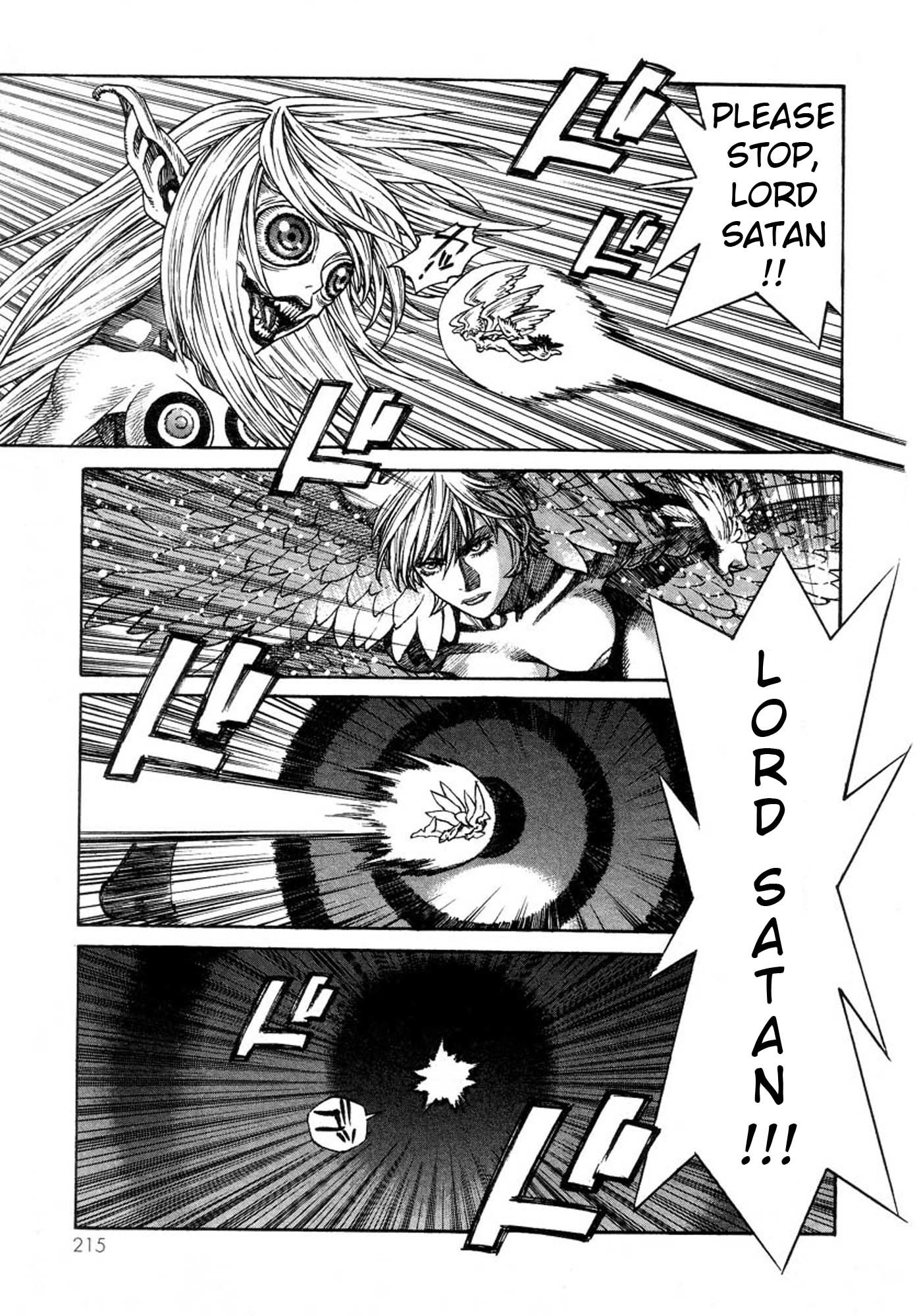 Amon - Devilman Mokushiroku Chapter 41 page 7 - Chapter 41: The Last Moment, The Moment of Beginning