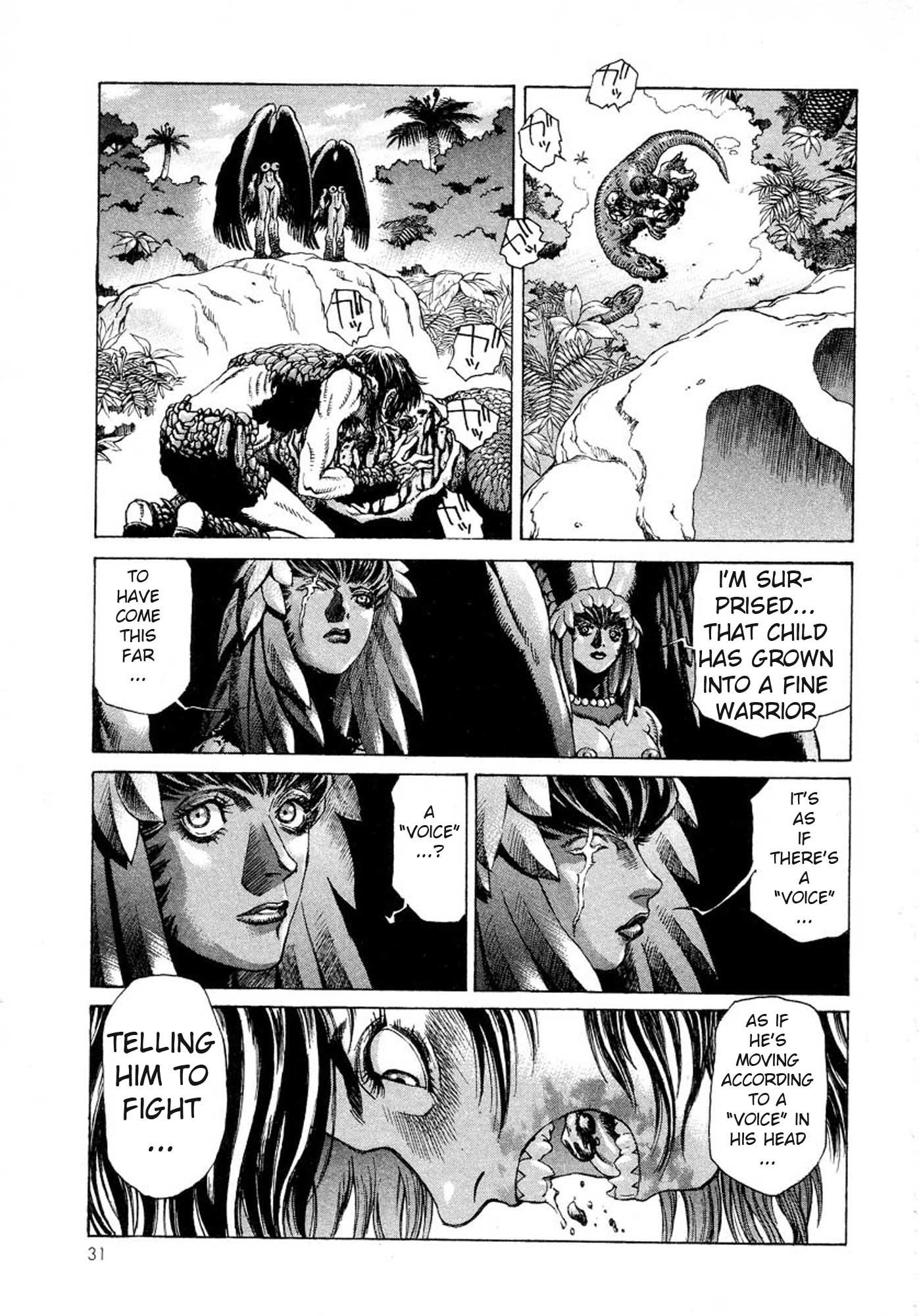 Amon - Devilman Mokushiroku Chapter 7 page 36 - Chapter 7: The Dissenter