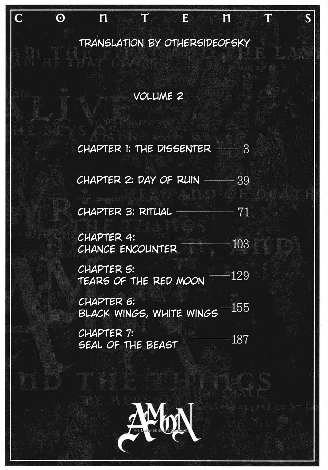Amon - Devilman Mokushiroku Chapter 7 page 7 - Chapter 7: The Dissenter