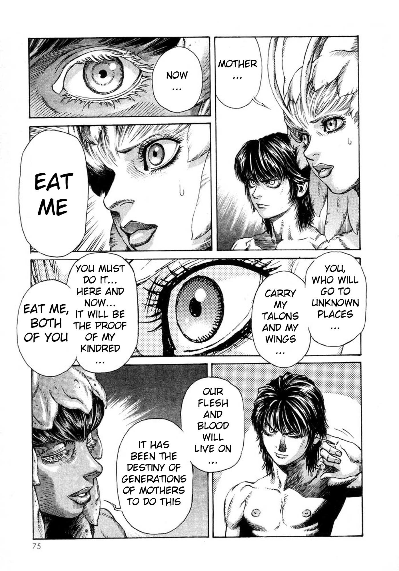 Amon - Devilman Mokushiroku Chapter 9 page 5 - Chapter 9: Ritual