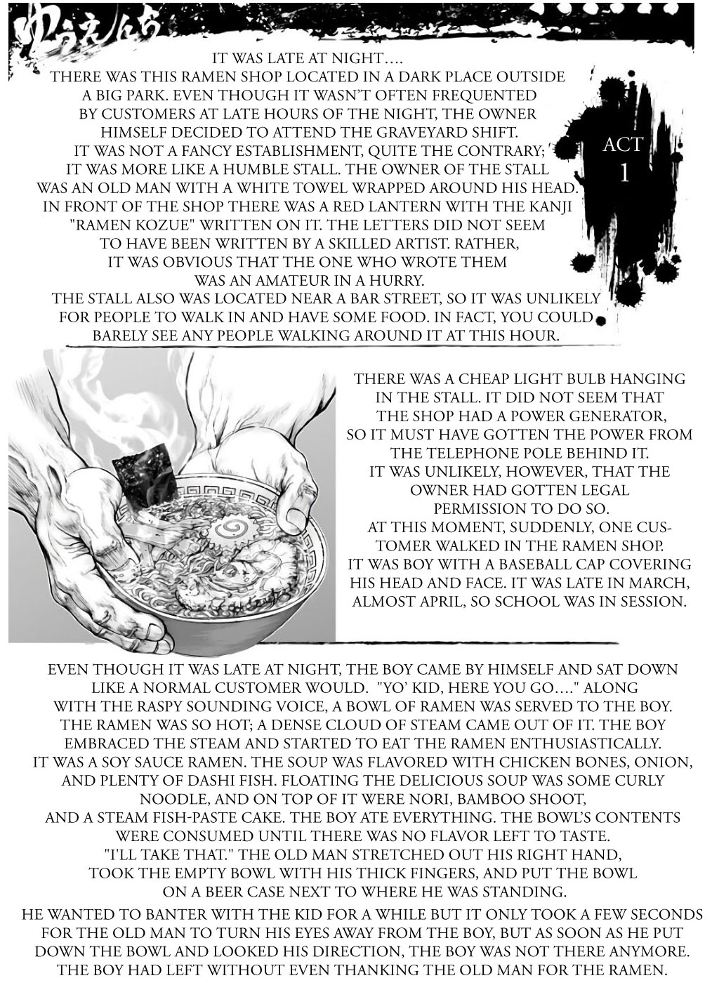 Amusement Park: Baki's Tales of the Strong Chapter 2 page 2 - Chapter 2: Part 2: That Damn Rascal