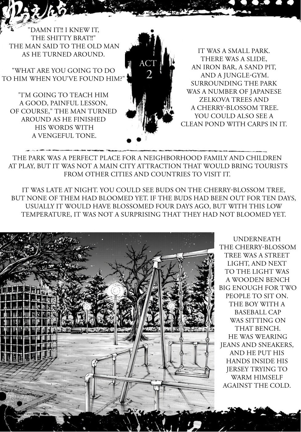 Amusement Park: Baki's Tales of the Strong Chapter 2 page 4 - Chapter 2: Part 2: That Damn Rascal