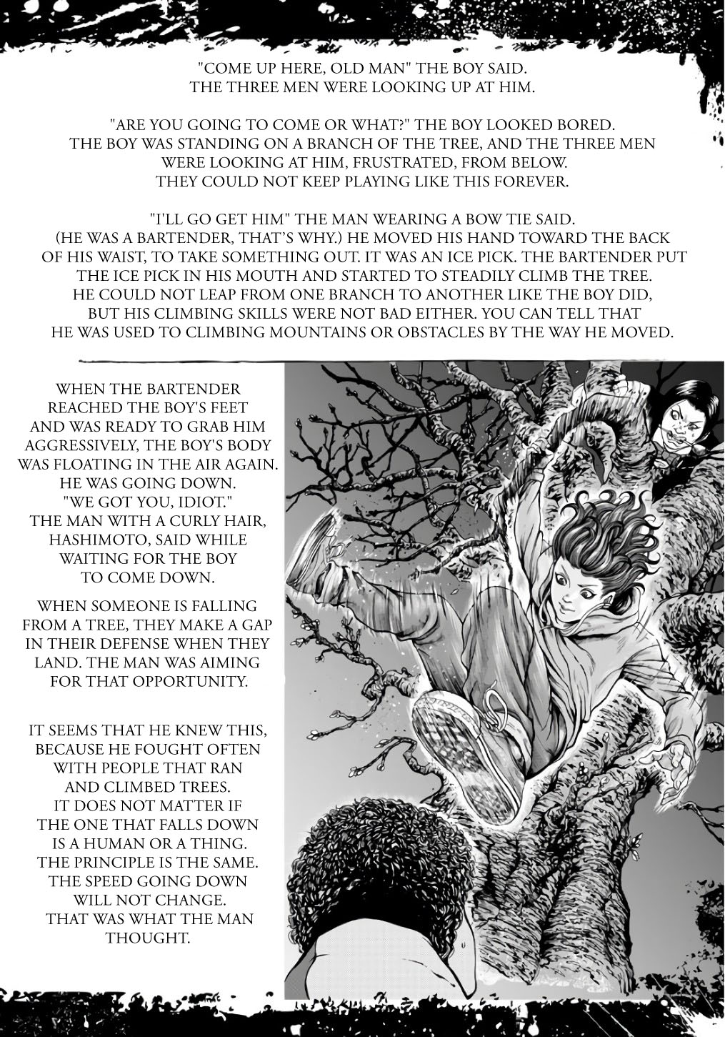 Amusement Park: Baki's Tales of the Strong Chapter 3 page 3 - Chapter 3: Vol. 1 Chapter 3- Part 2: That Damn Rascal (act 2)