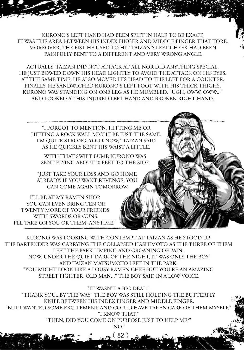 Amusement Park: Baki's Tales of the Strong Chapter 4 page 4 - Chapter 4: That Damn Rascal (act 3)