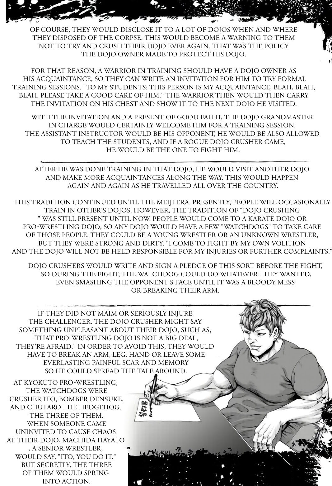 Amusement Park: Baki's Tales of the Strong Chapter 6 page 2 - Chapter 6: Where the dark beasts dwell part 3