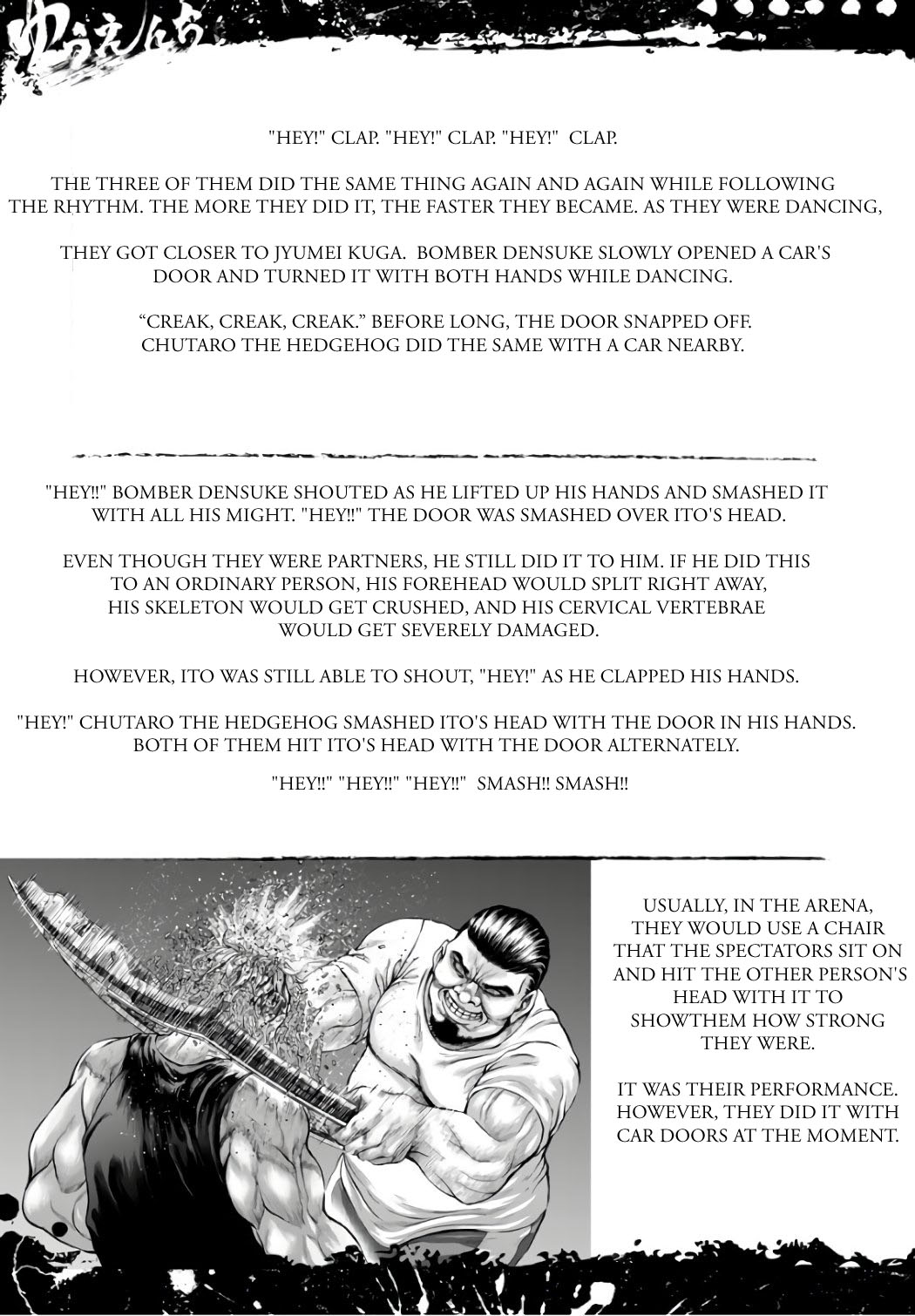 Amusement Park: Baki's Tales of the Strong Chapter 6 page 5 - Chapter 6: Where the dark beasts dwell part 3