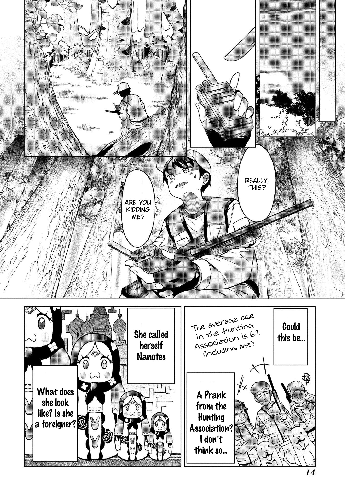 An Active Hunter in Hokkaido Has Been Thrown into a Different World Chapter 1.1 page 14 - Chapter 1.1