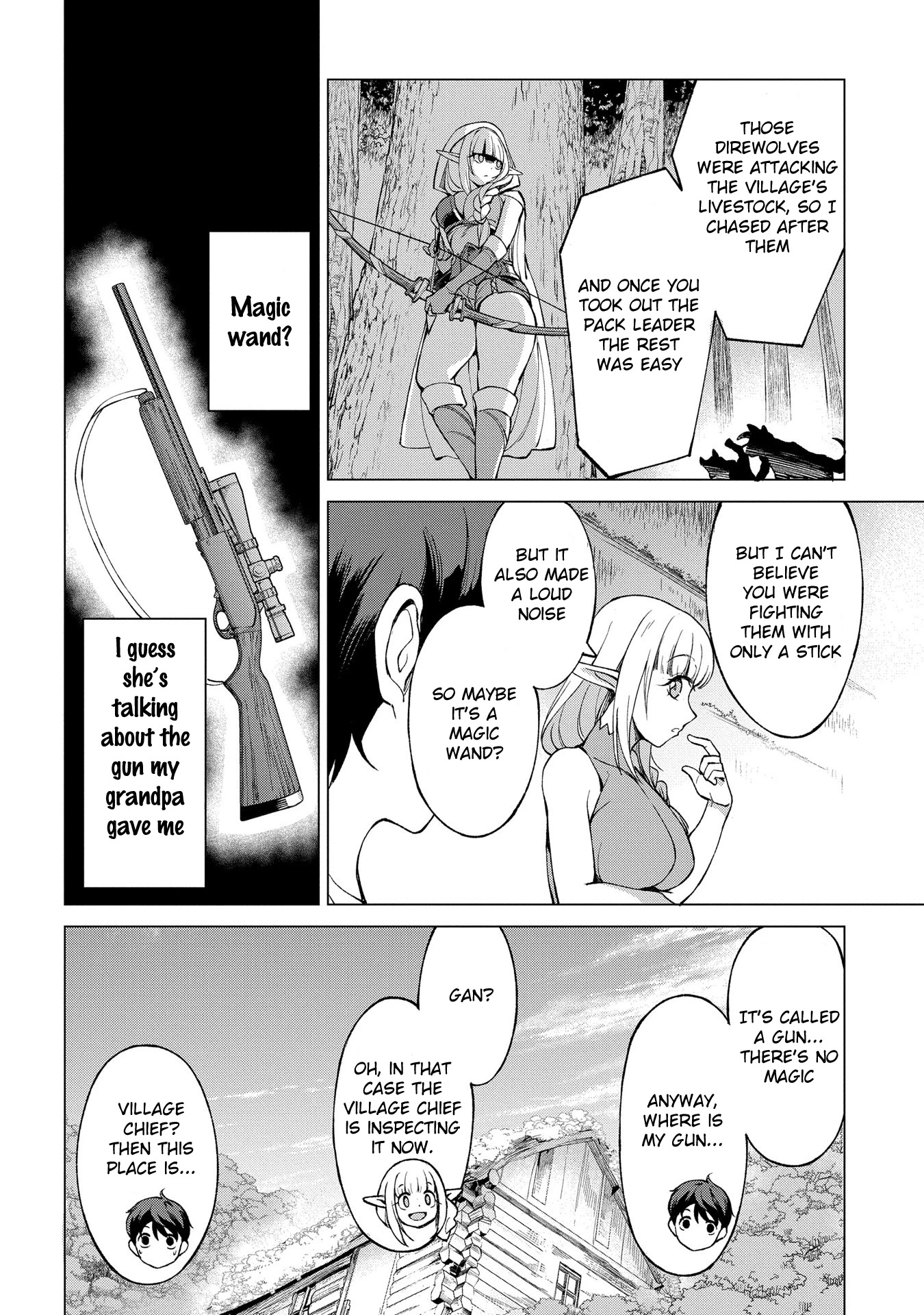 An Active Hunter in Hokkaido Has Been Thrown into a Different World Chapter 1.2 page 10 - Chapter 1.2