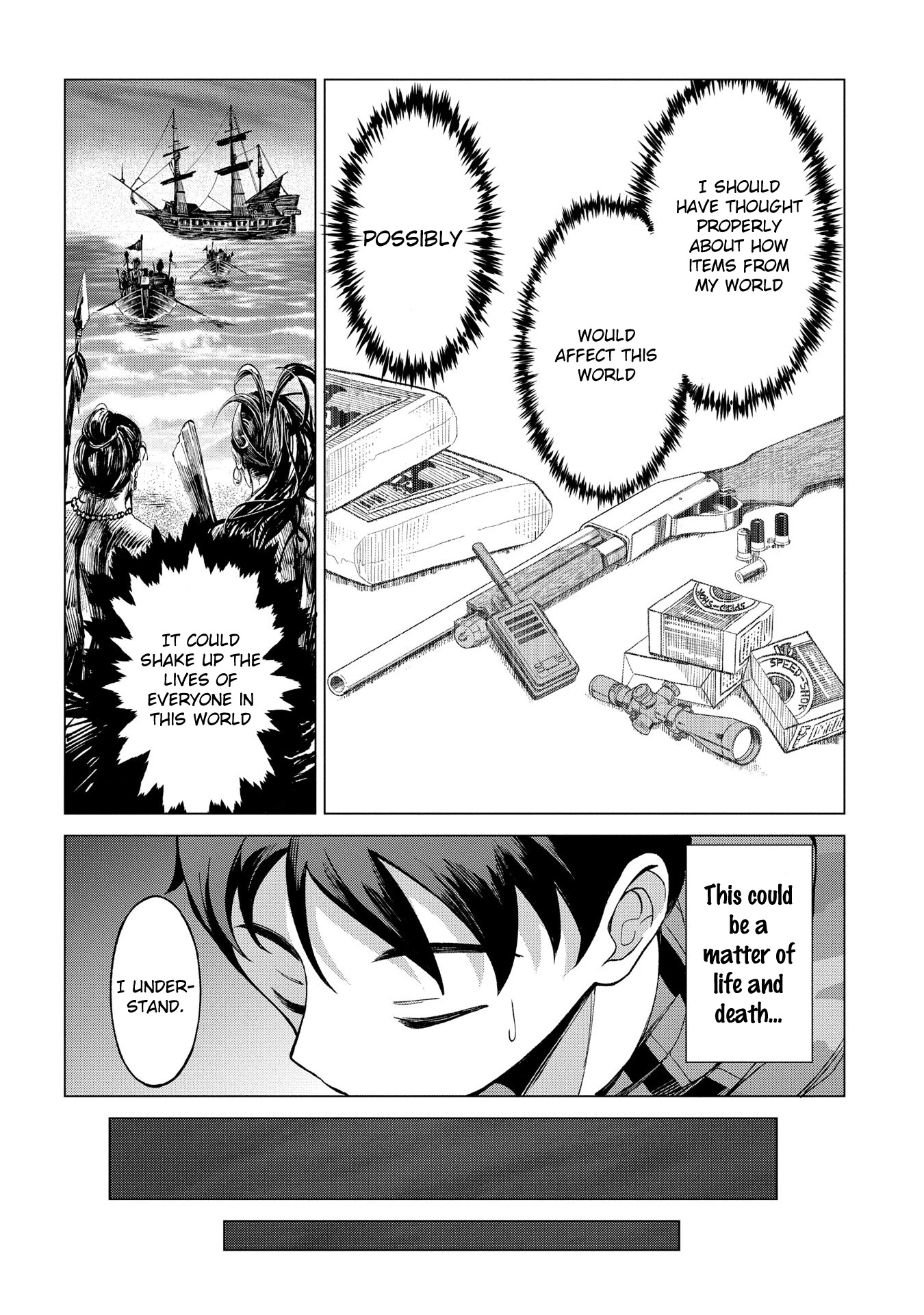 An Active Hunter in Hokkaido Has Been Thrown into a Different World Chapter 1.3 page 9 - Chapter 1.3