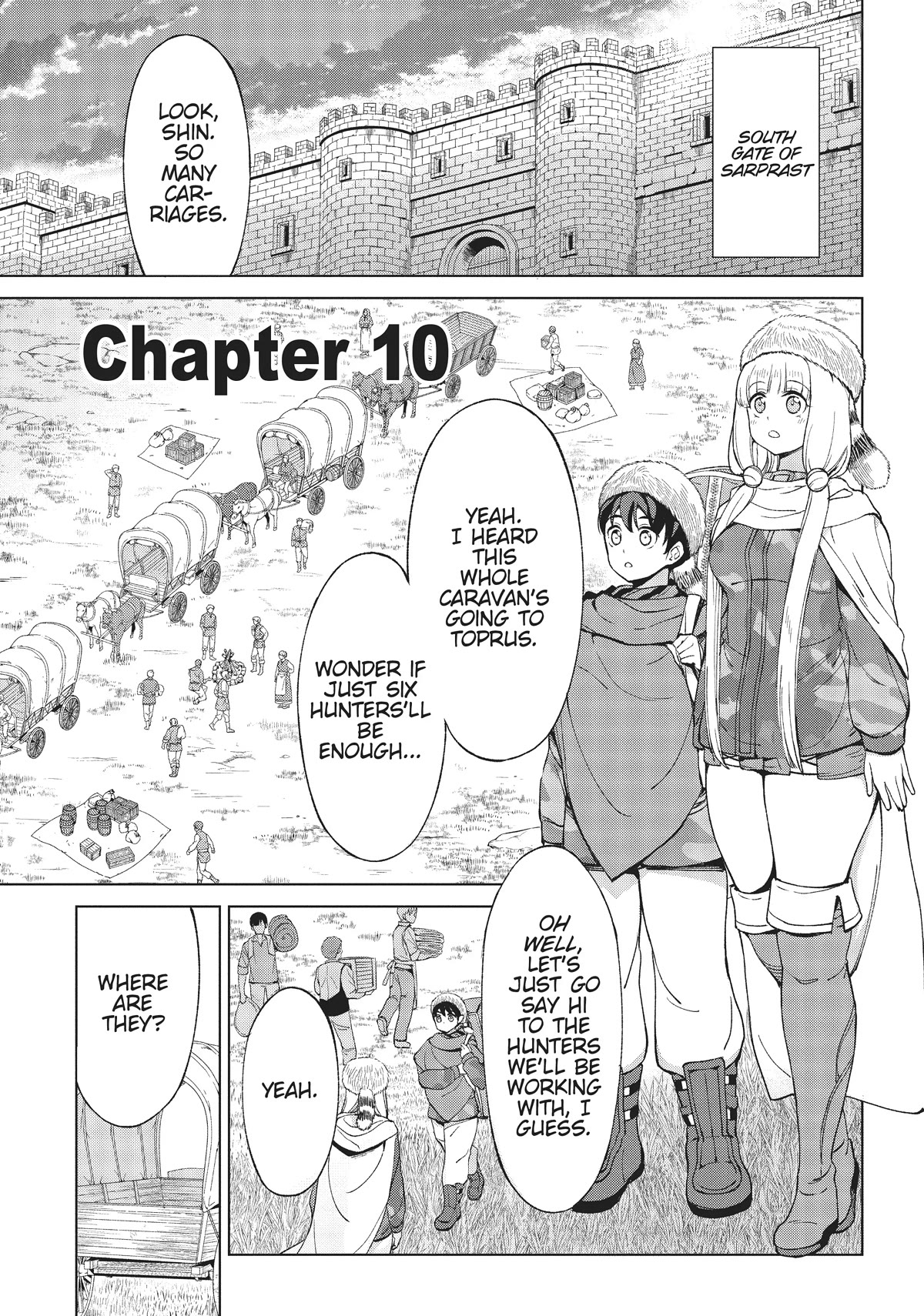 An Active Hunter in Hokkaido Has Been Thrown into a Different World Chapter 10 page 1 - Chapter 10