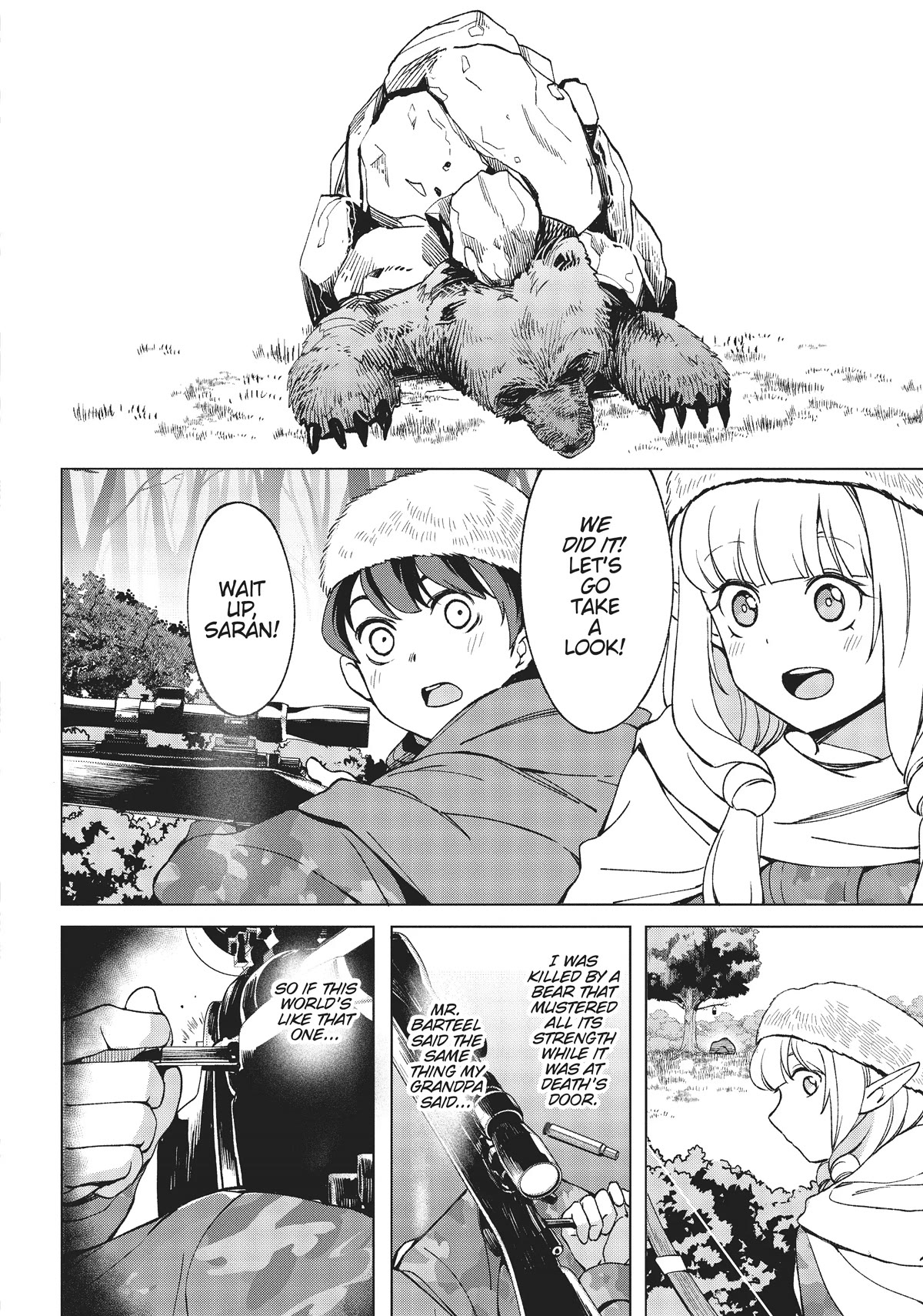 An Active Hunter in Hokkaido Has Been Thrown into a Different World Chapter 12 page 49 - Chapter 12