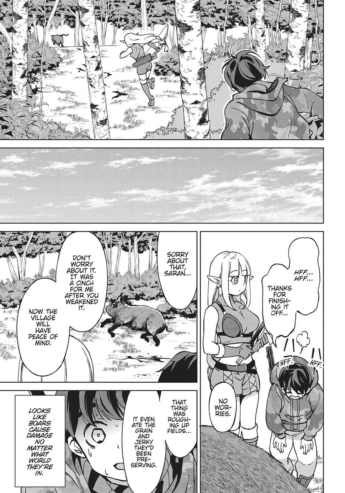 An Active Hunter in Hokkaido Has Been Thrown into a Different World Chapter 19 page 3 - Chapter 19