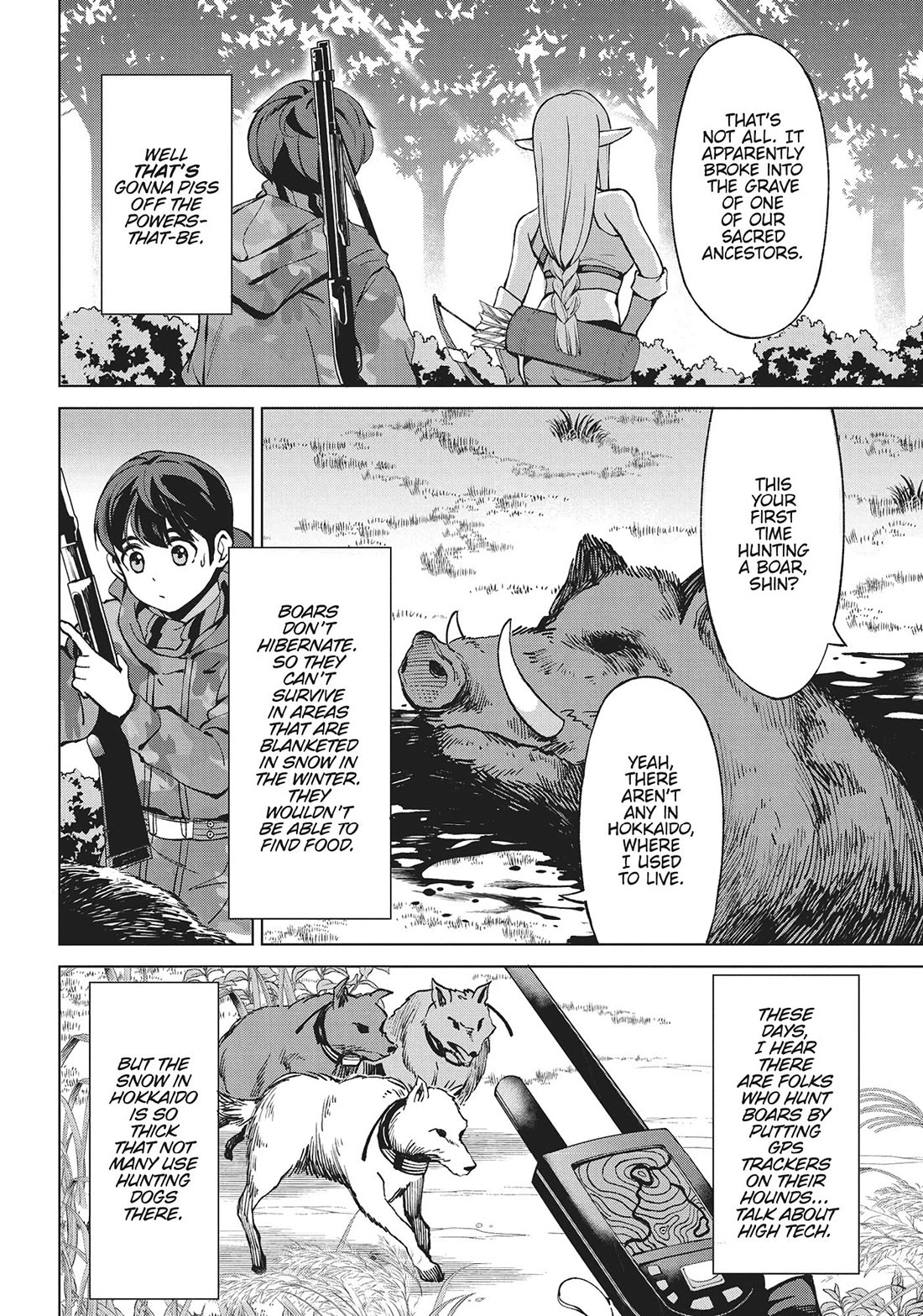 An Active Hunter in Hokkaido Has Been Thrown into a Different World Chapter 19 page 4 - Chapter 19