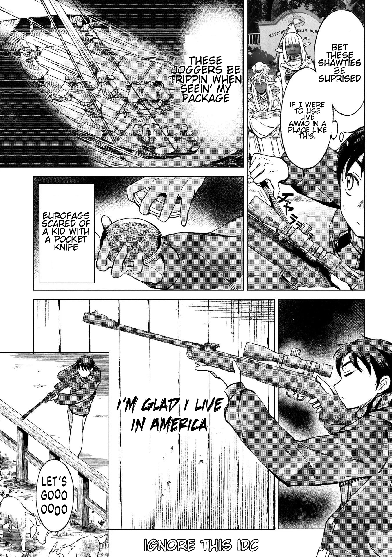 An Active Hunter in Hokkaido Has Been Thrown into a Different World Chapter 3.2 page 21 - Chapter 3.2
