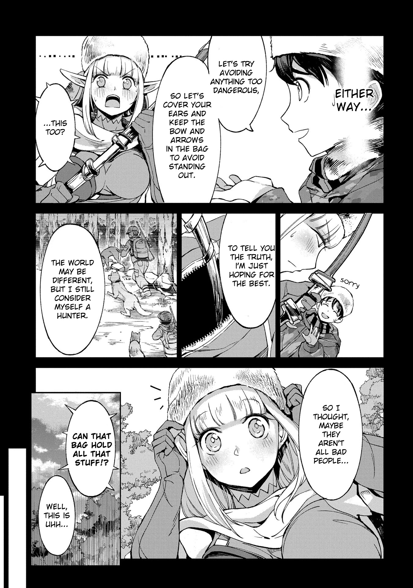 An Active Hunter in Hokkaido Has Been Thrown into a Different World Chapter 4 page 5 - Chapter 4