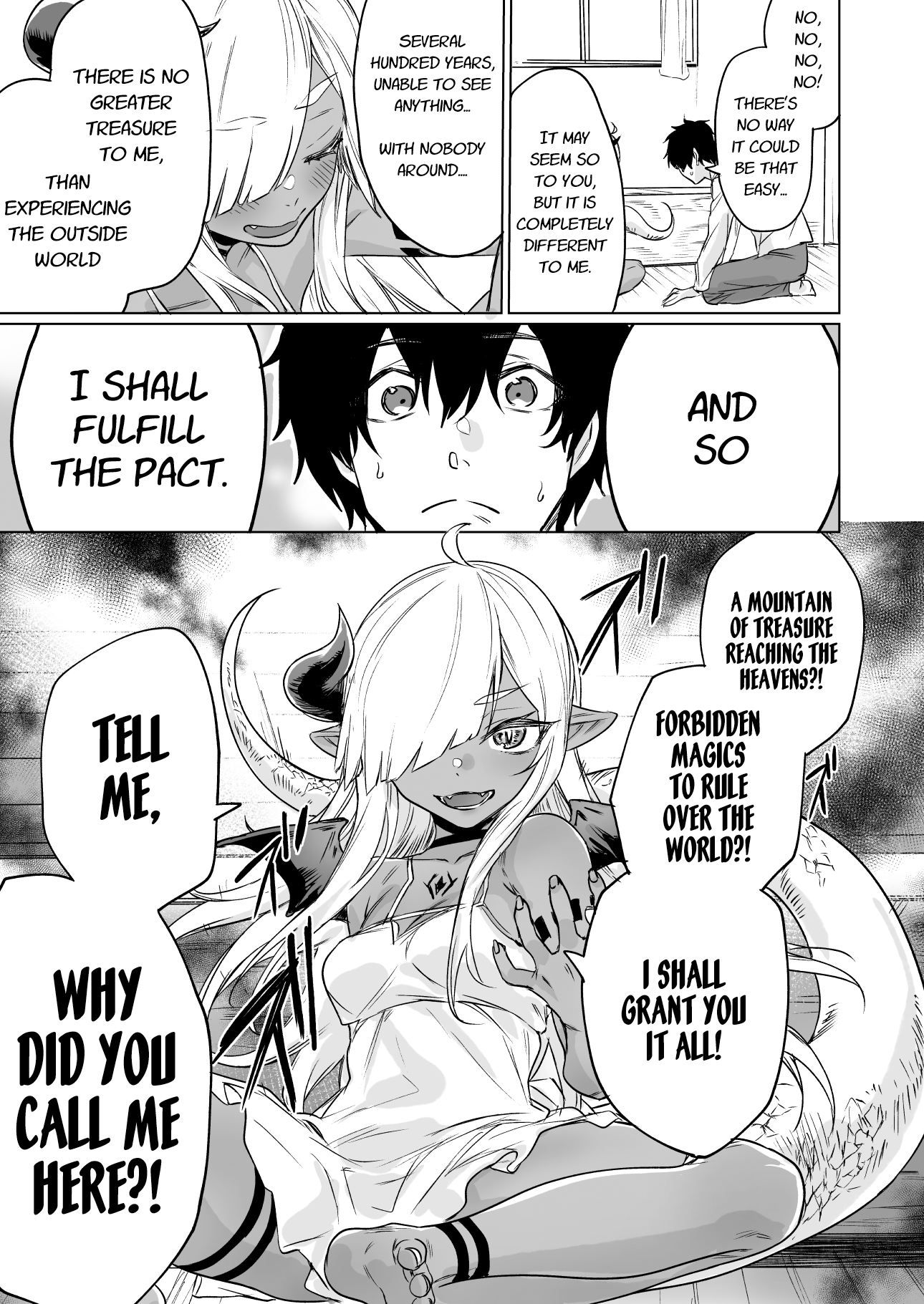 An Evil Dragon That Was Sealed Away For 300 Years Became My Friend Chapter 1 page 3 - Chapter 1