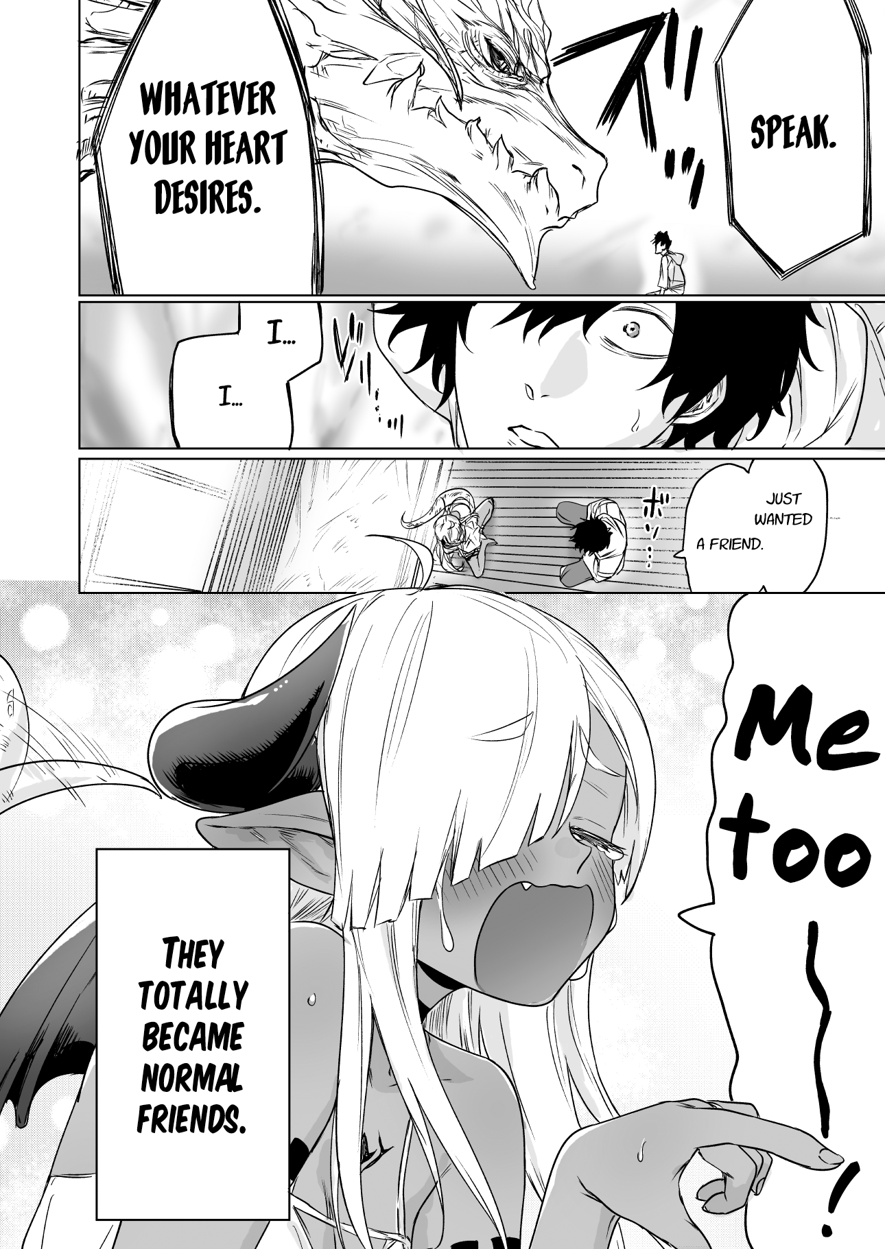 An Evil Dragon That Was Sealed Away For 300 Years Became My Friend Chapter 1 page 4 - Chapter 1