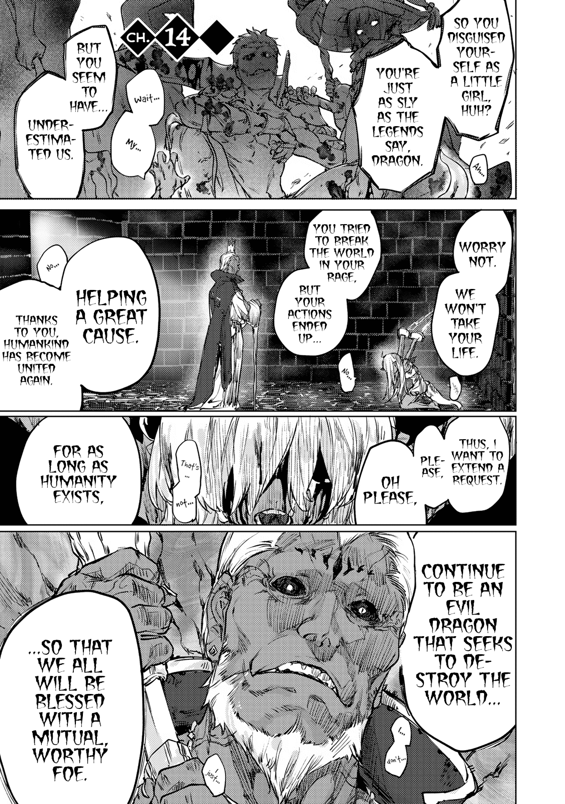 An Evil Dragon That Was Sealed Away For 300 Years Became My Friend Chapter 14 page 1 - Chapter 14