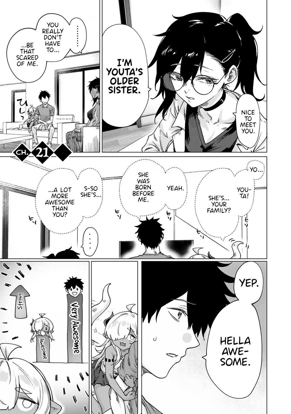 An Evil Dragon That Was Sealed Away For 300 Years Became My Friend Chapter 21 page 1 - Chapter 21
